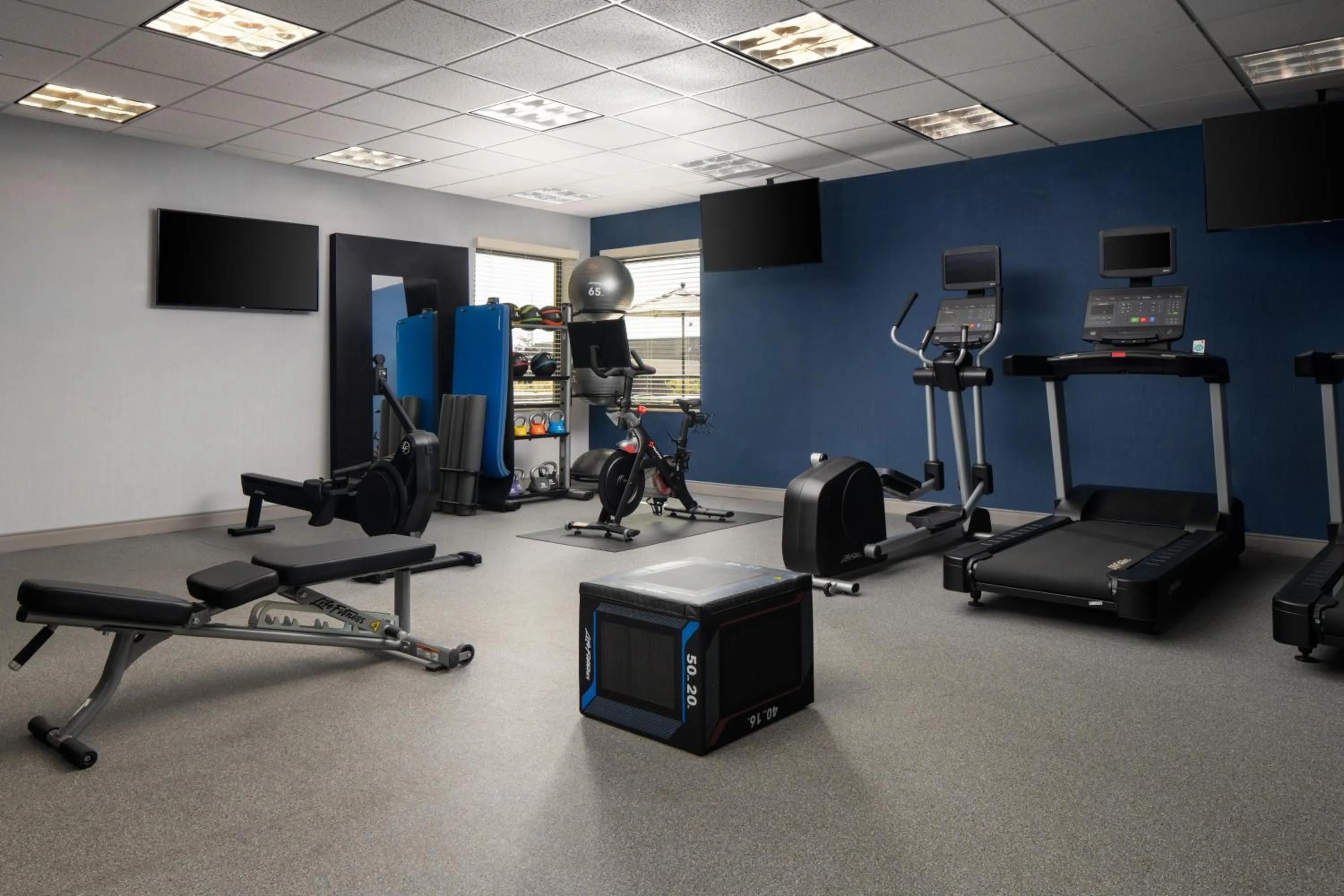 Fitness centre/facilities in Hampton Inn & Suites Whitefish