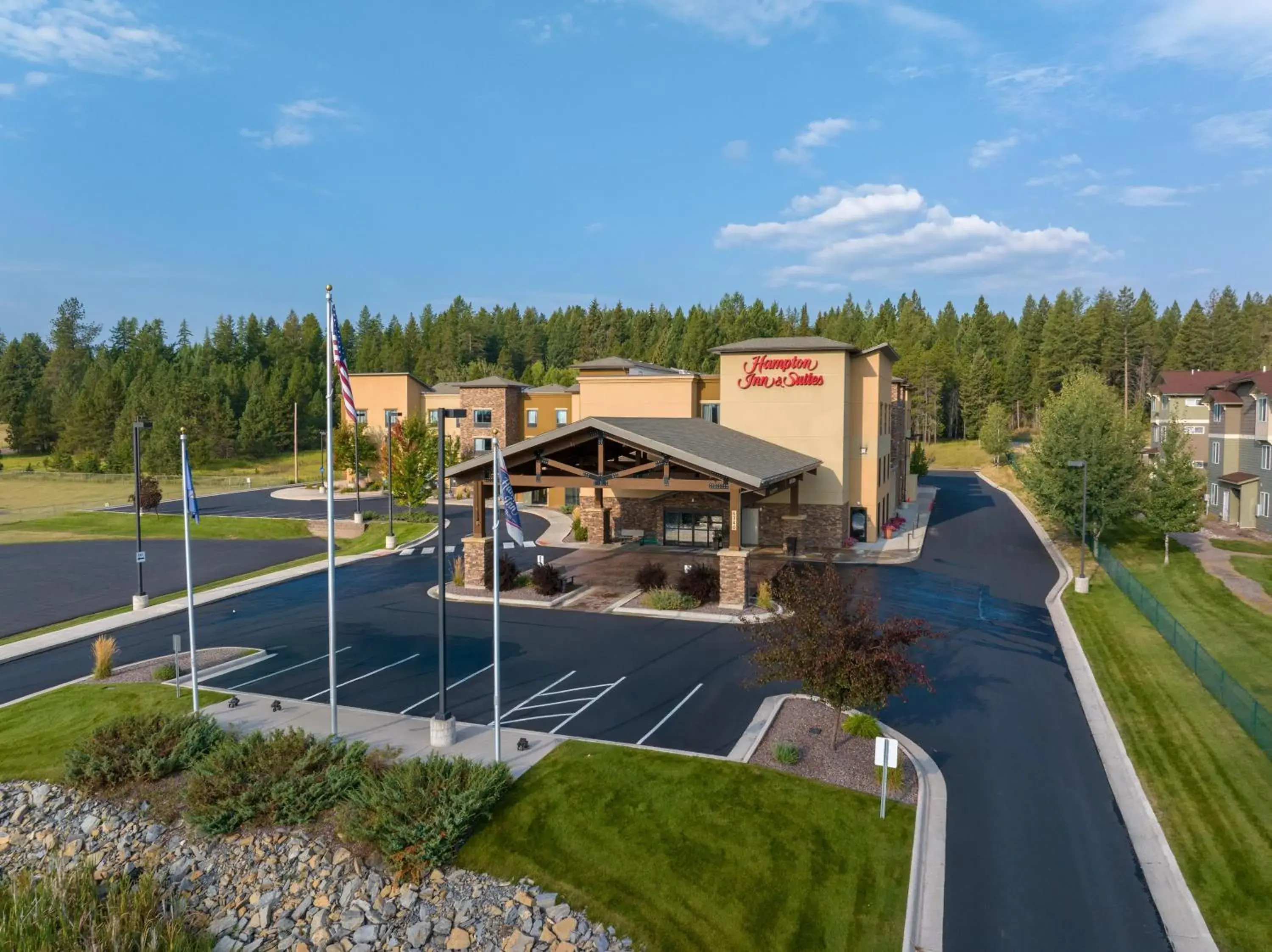 Property building in Hampton Inn & Suites Whitefish Property building in Hampton Inn & Suites Whitefish