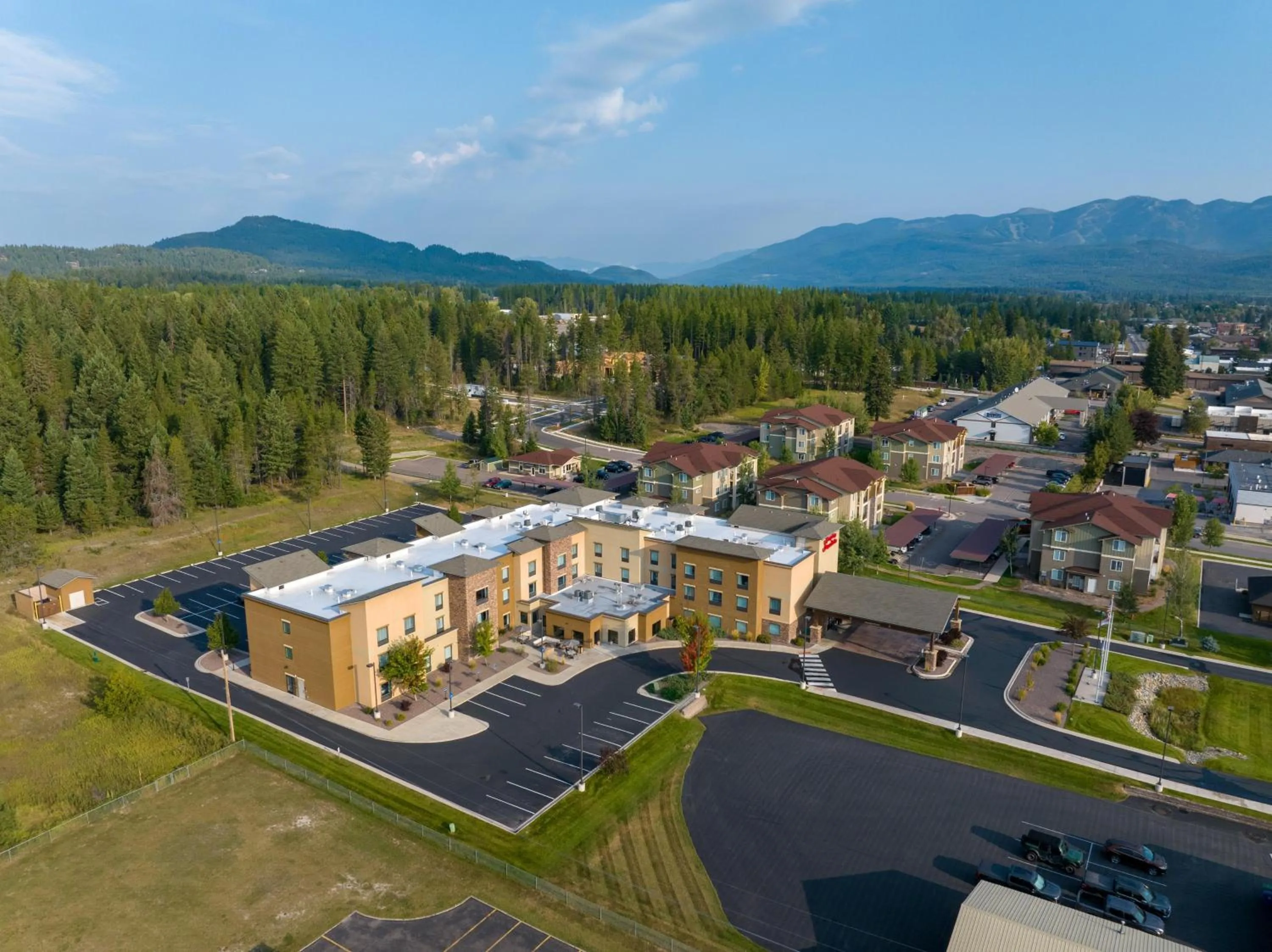 Property building in Hampton Inn & Suites Whitefish