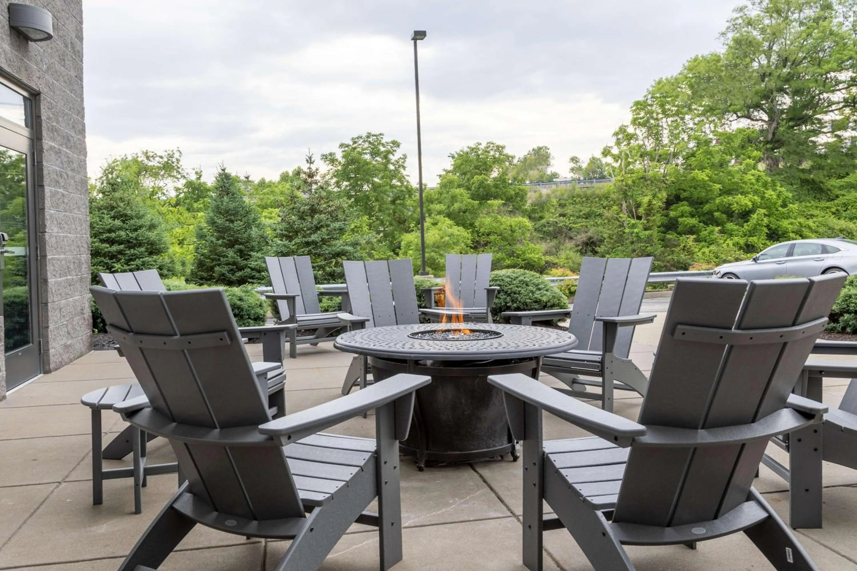Patio in Hampton Inn & Suites North Huntingdon-Irwin, PA