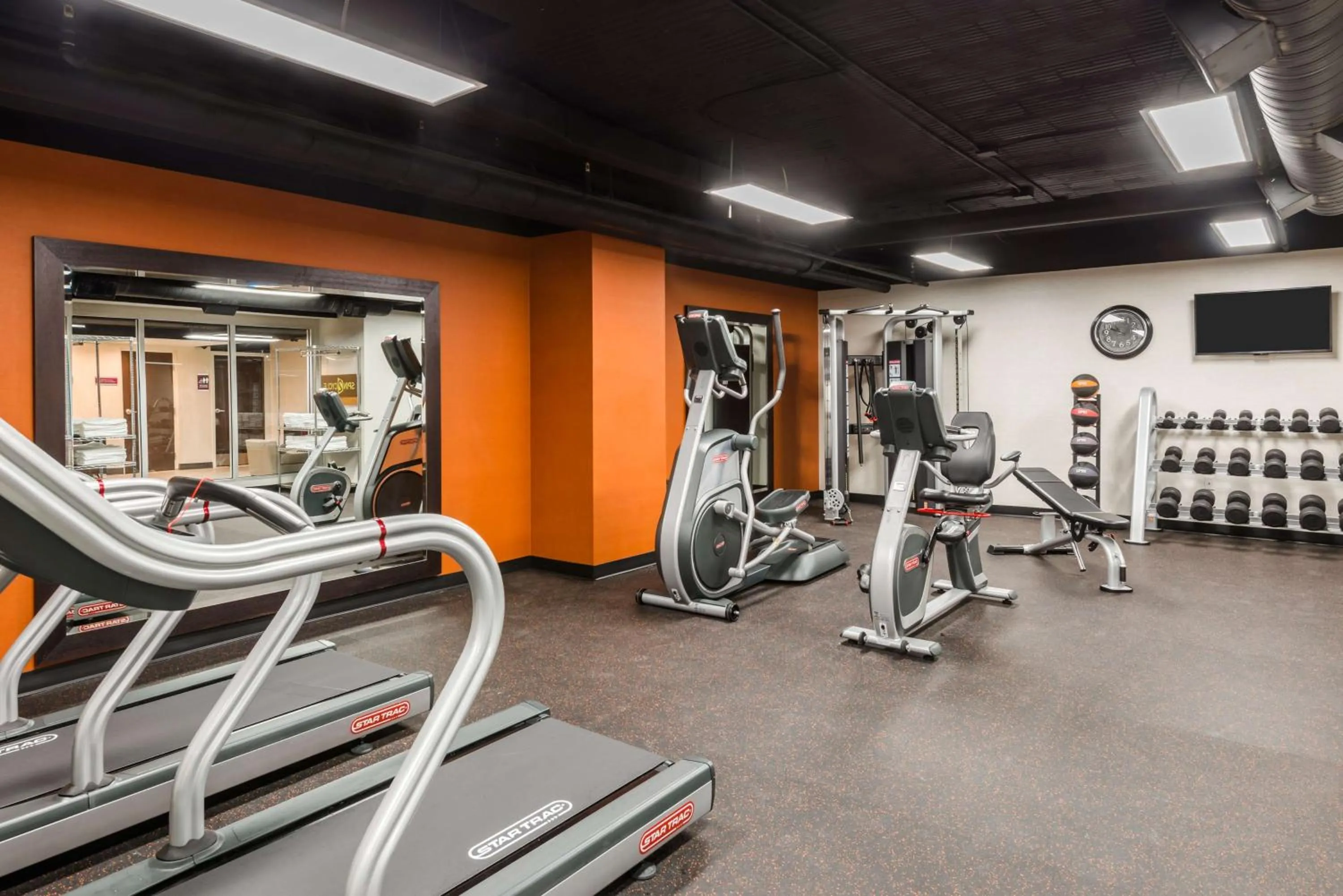 Fitness centre/facilities in Home2 Suites by Hilton Atlanta Downtown