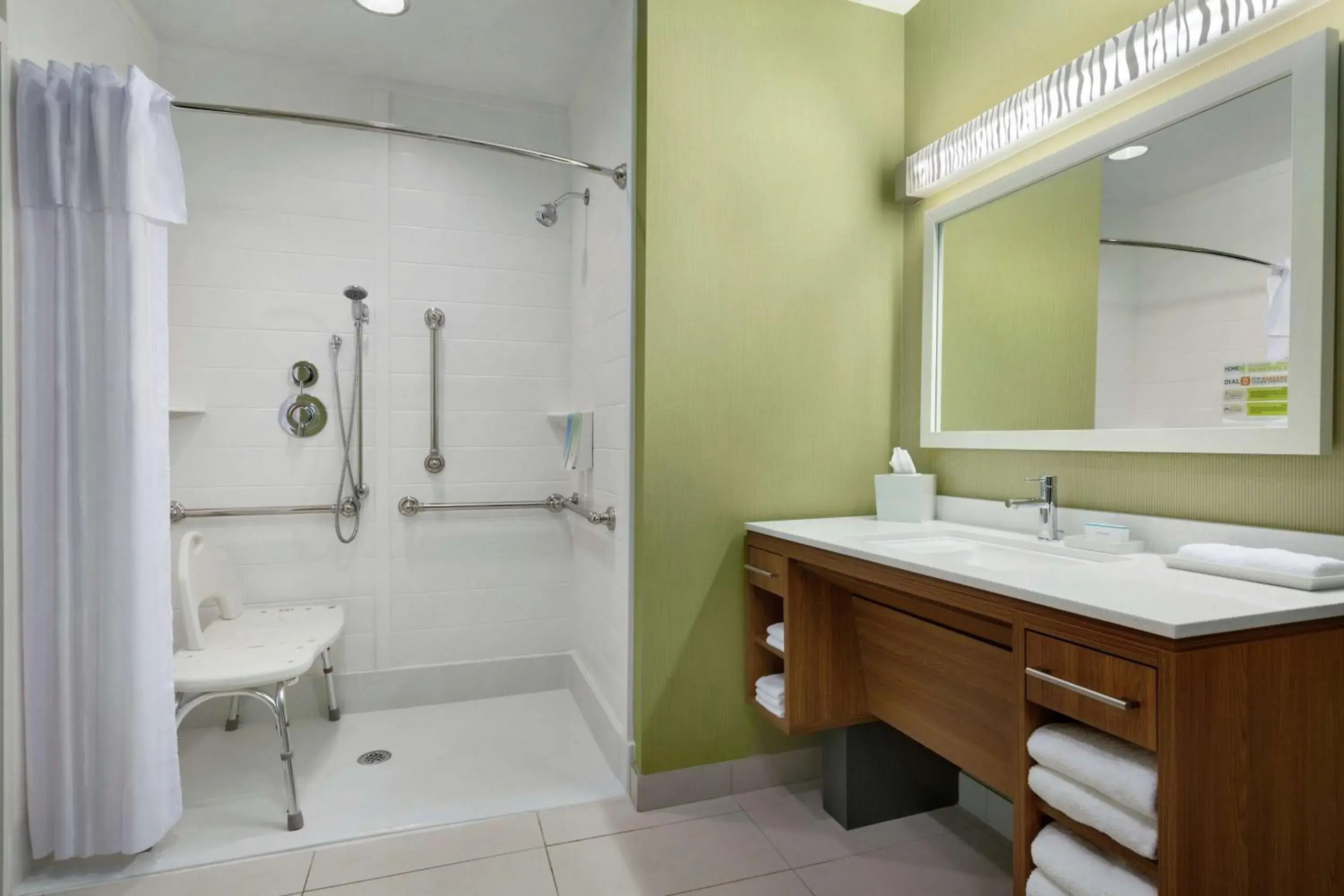 Bathroom in Home2 Suites by Hilton Cartersville Bathroom in Home2 Suites by Hilton Cartersville