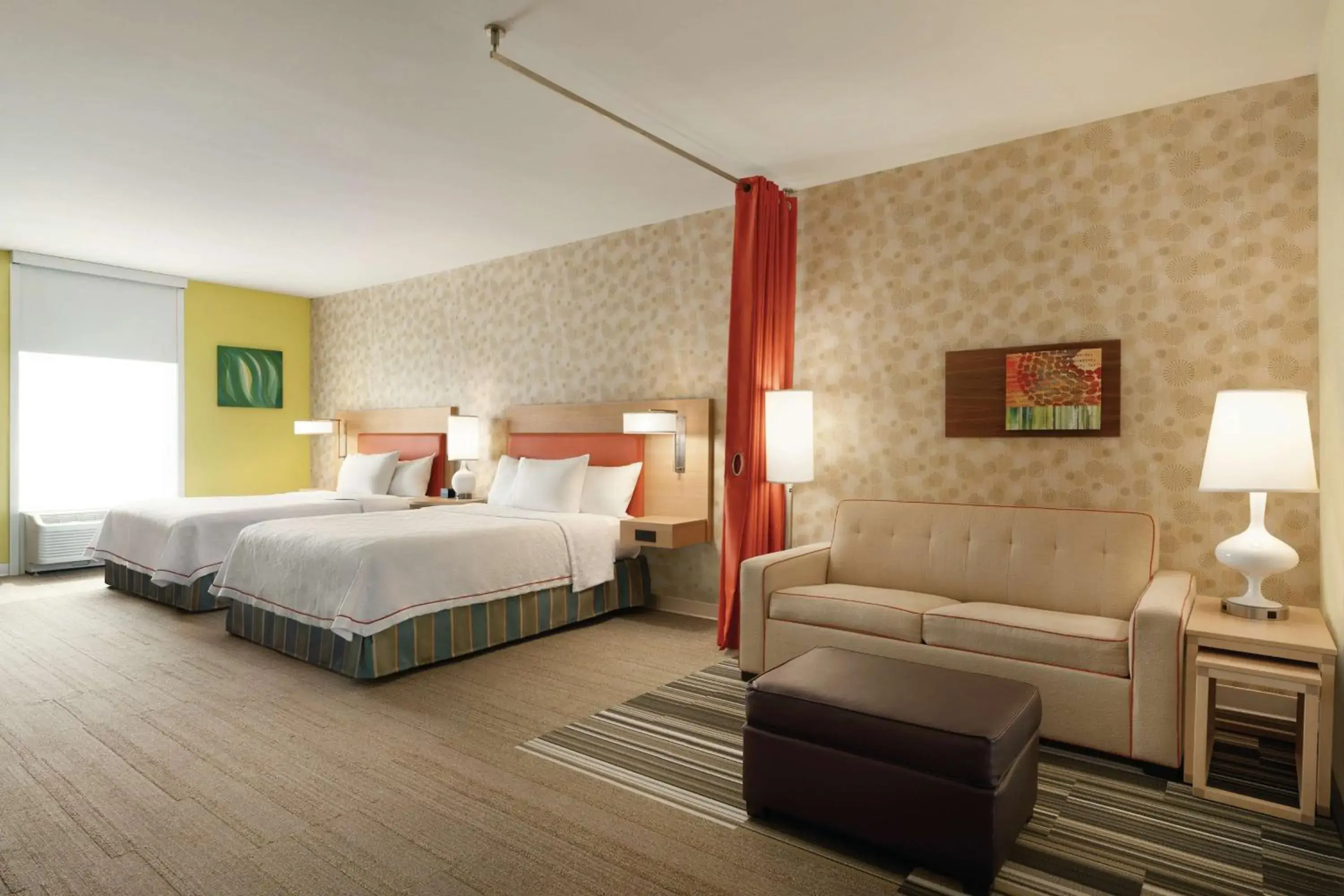 Living room, Bed in Home2 Suites by Hilton Cartersville Living room, Bed in Home2 Suites by Hilton Cartersville