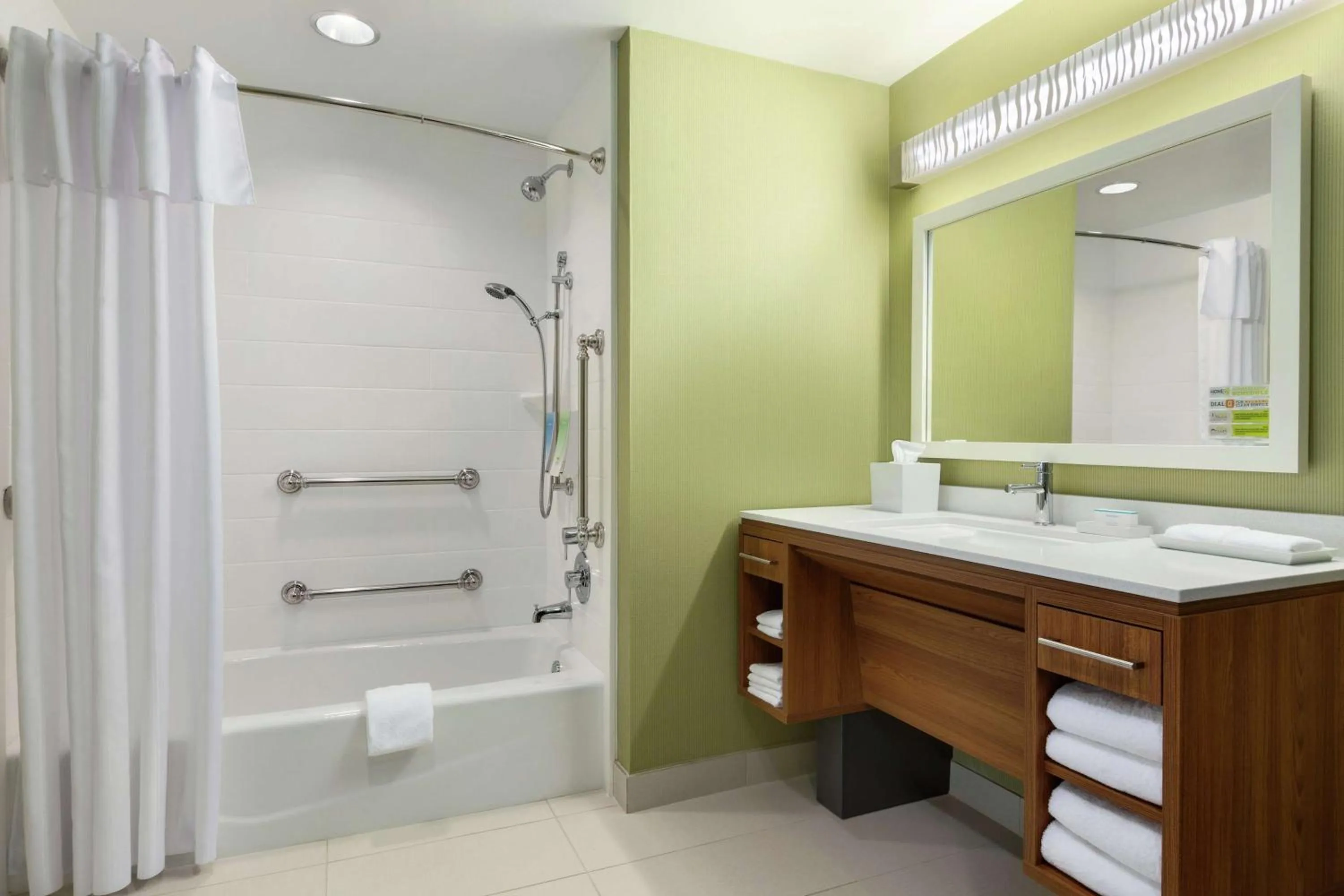 Bathroom in Home2 Suites by Hilton Cartersville