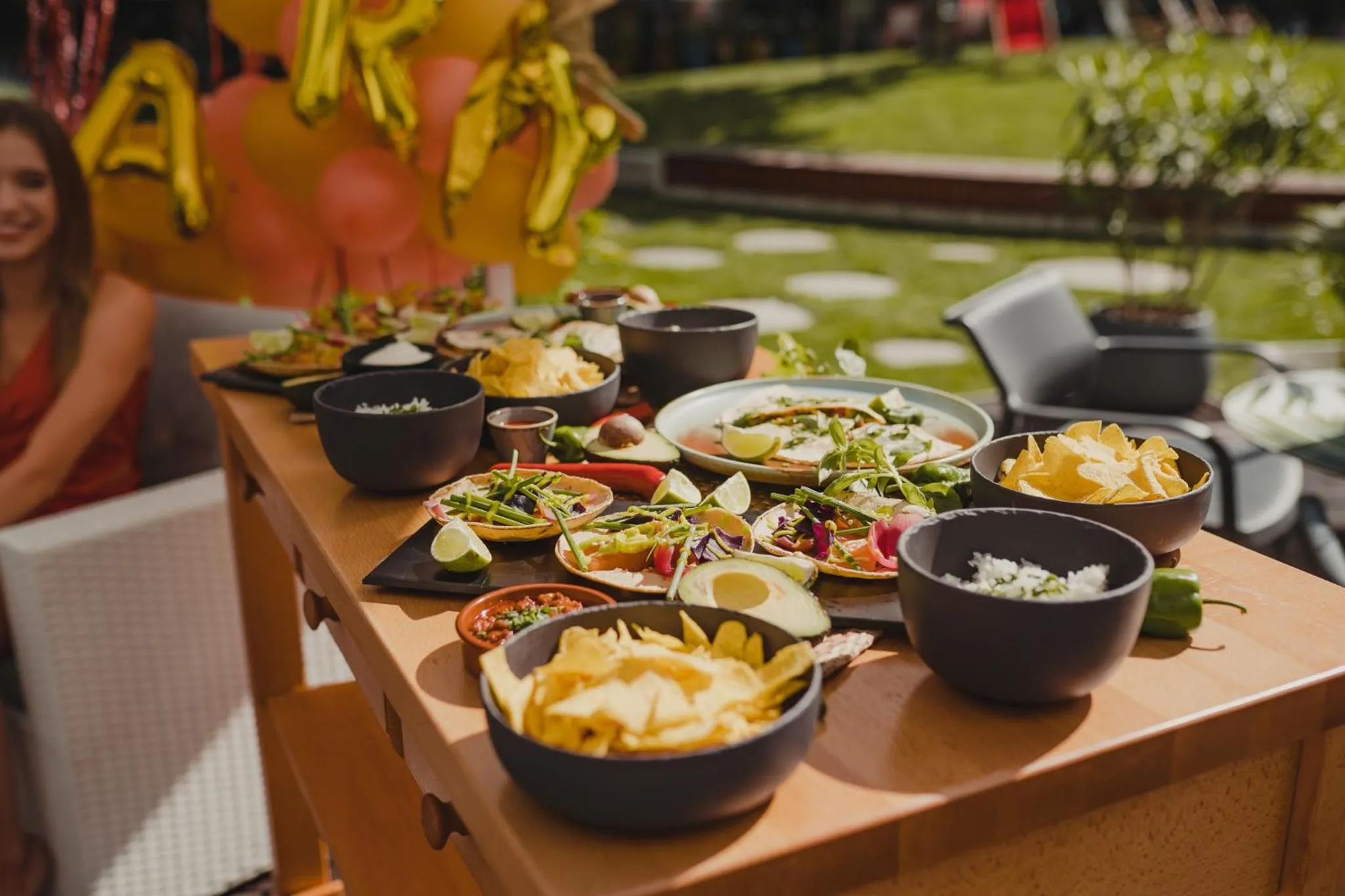 Patio in DoubleTree by Hilton Wroclaw