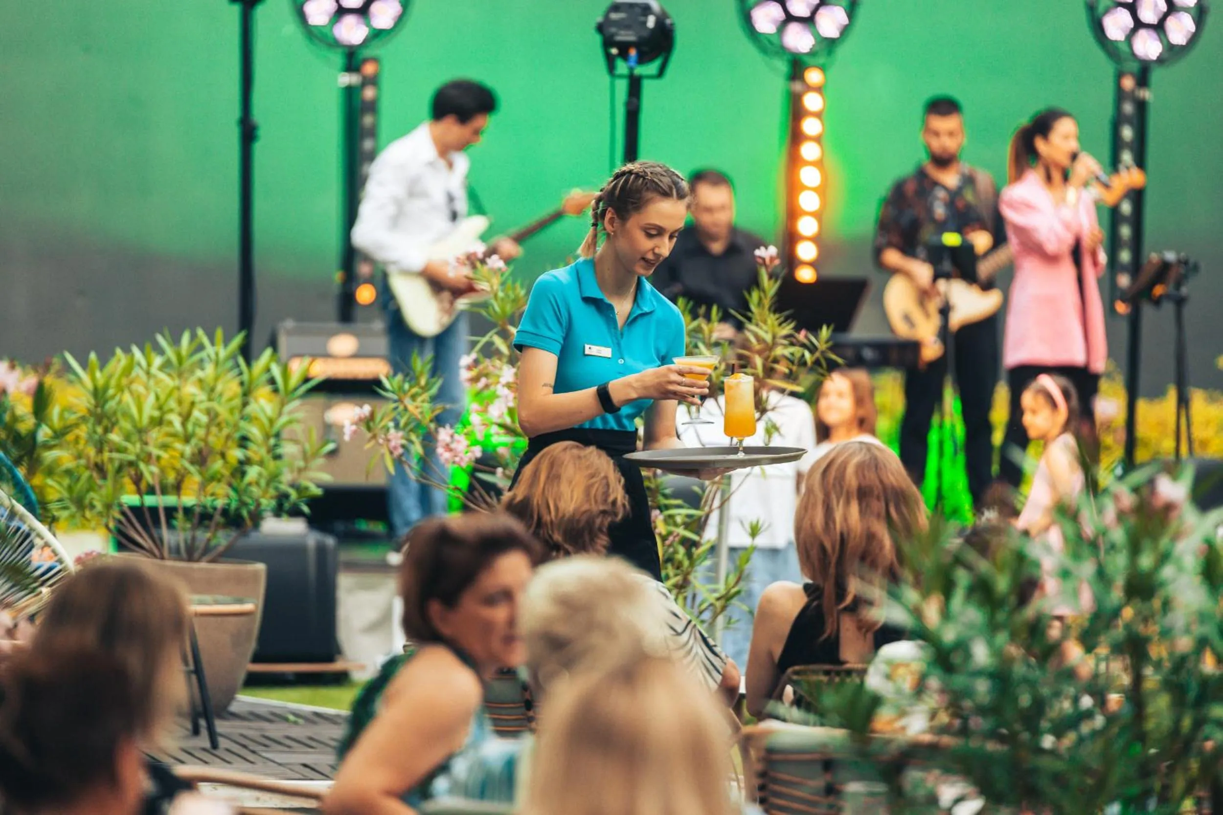Patio in DoubleTree by Hilton Wroclaw