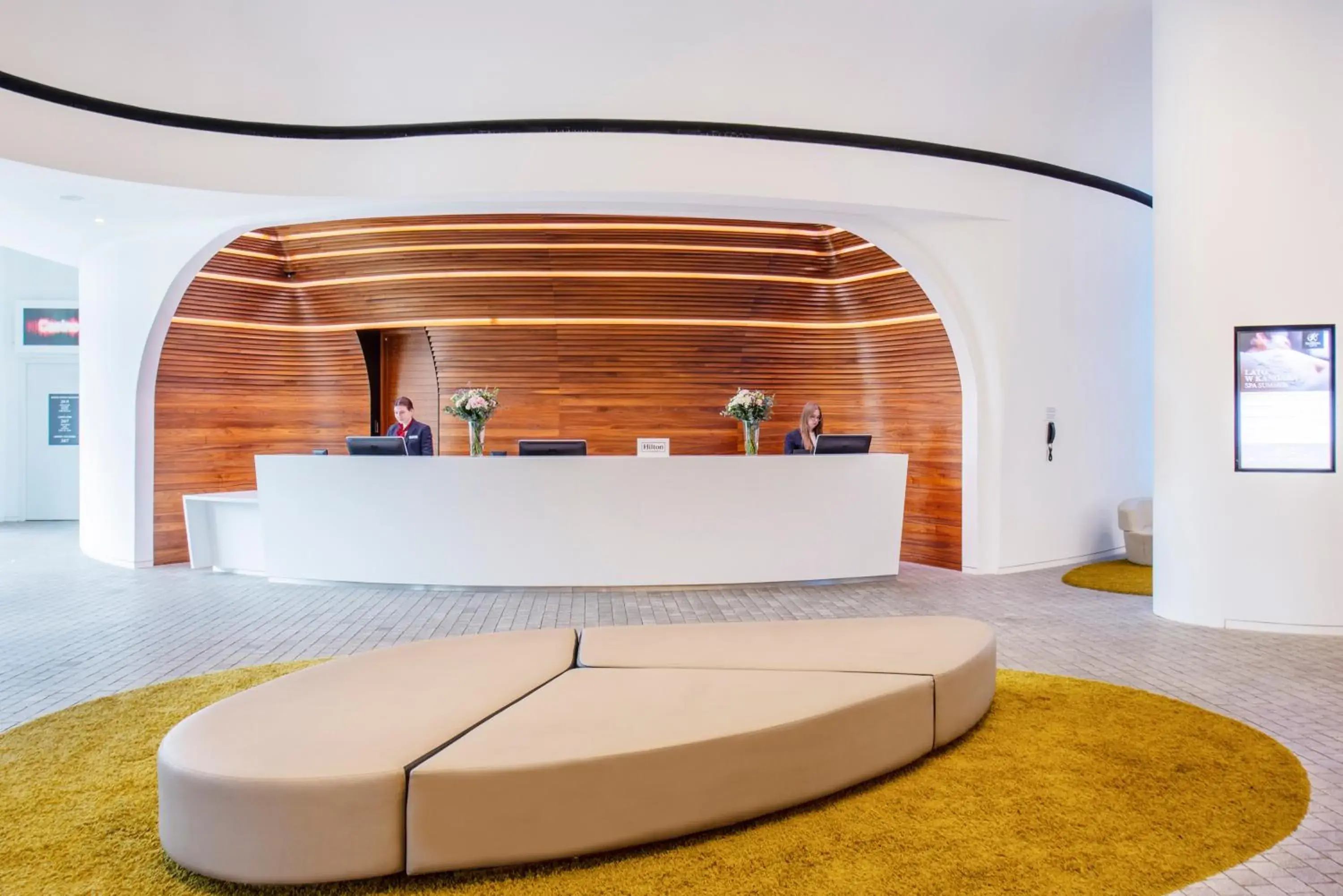 Lobby or reception in DoubleTree by Hilton Wroclaw Lobby or reception in DoubleTree by Hilton Wroclaw