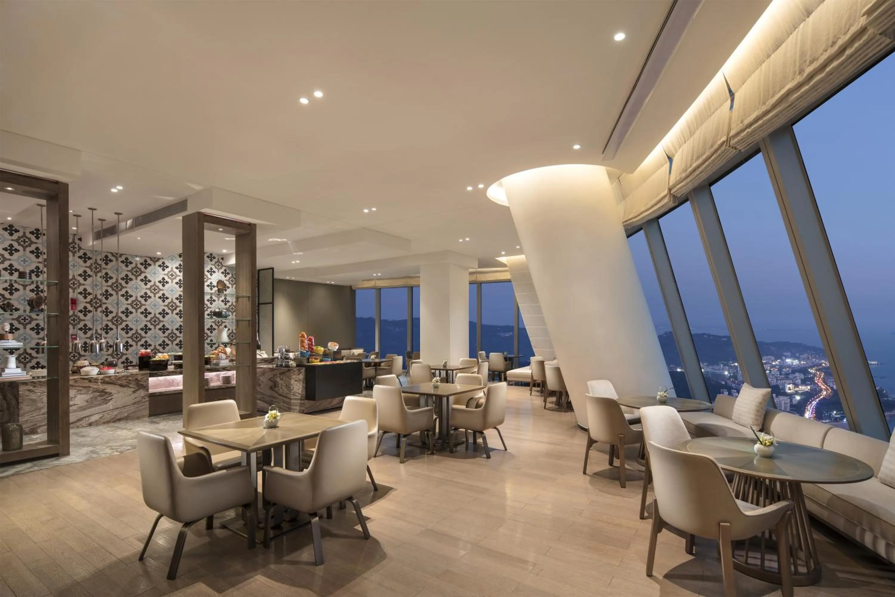 Seating area in Conrad Xiamen