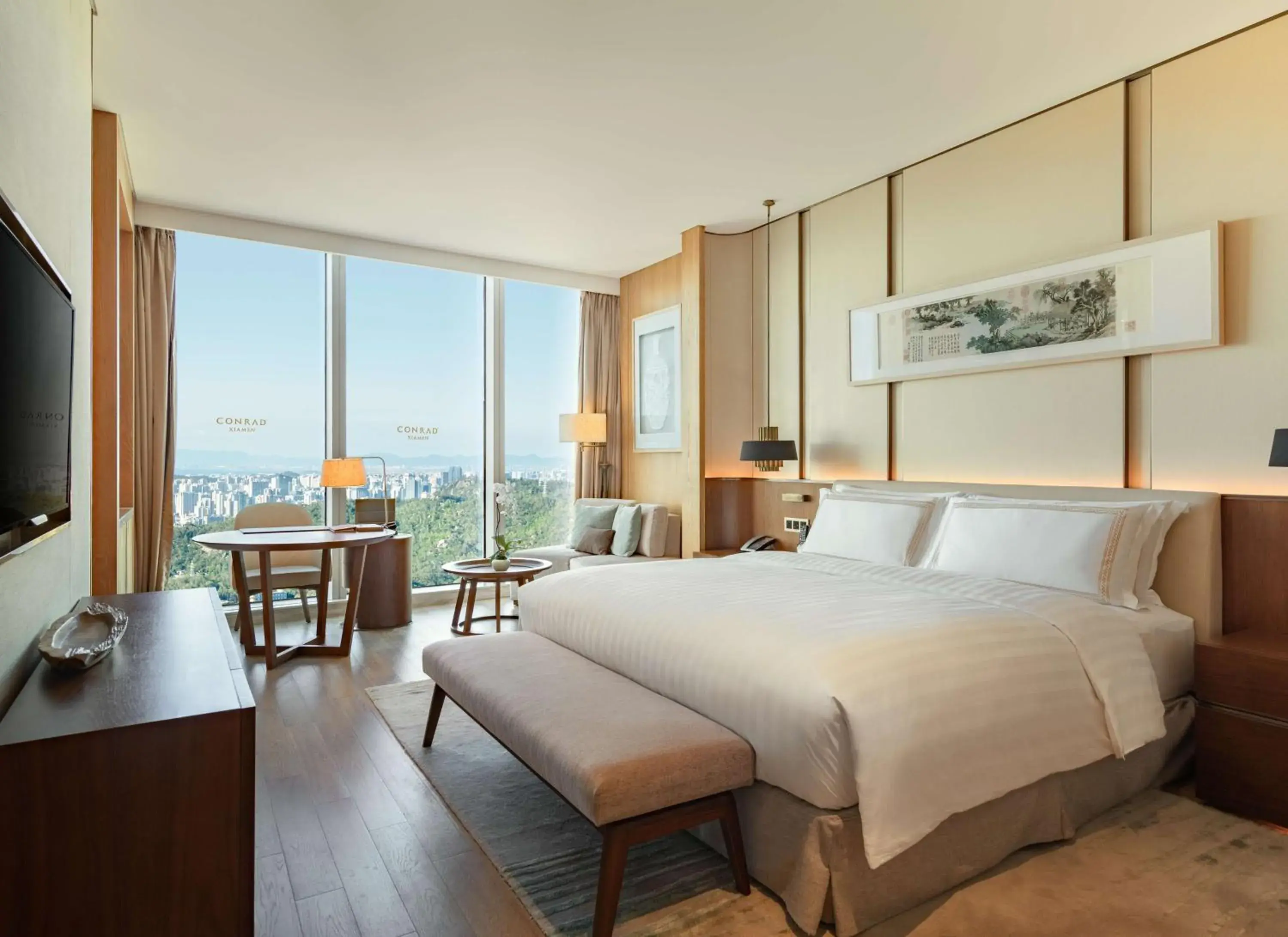 Bed in Conrad Xiamen Bed in Conrad Xiamen