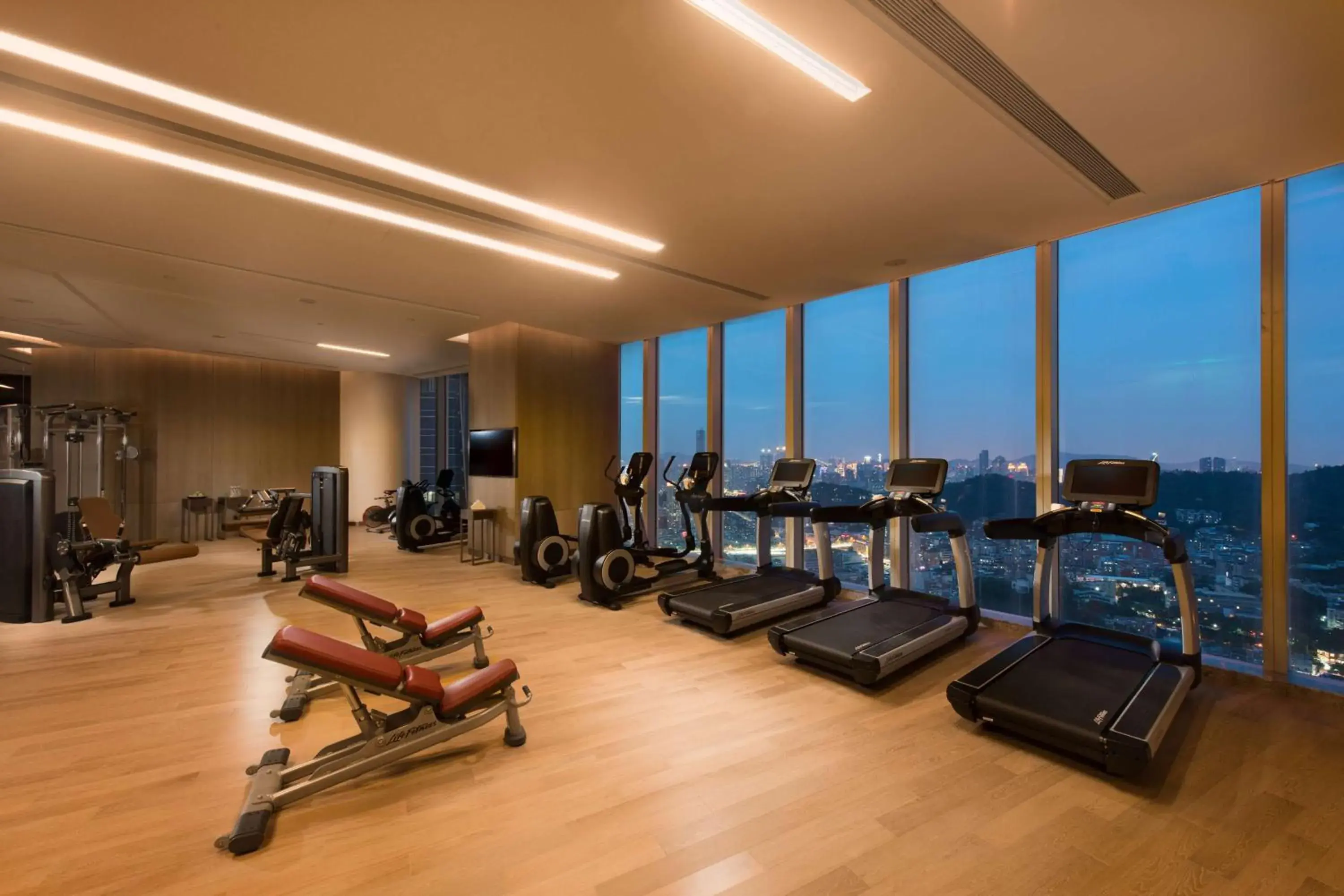 Fitness centre/facilities in Conrad Xiamen Fitness centre/facilities in Conrad Xiamen