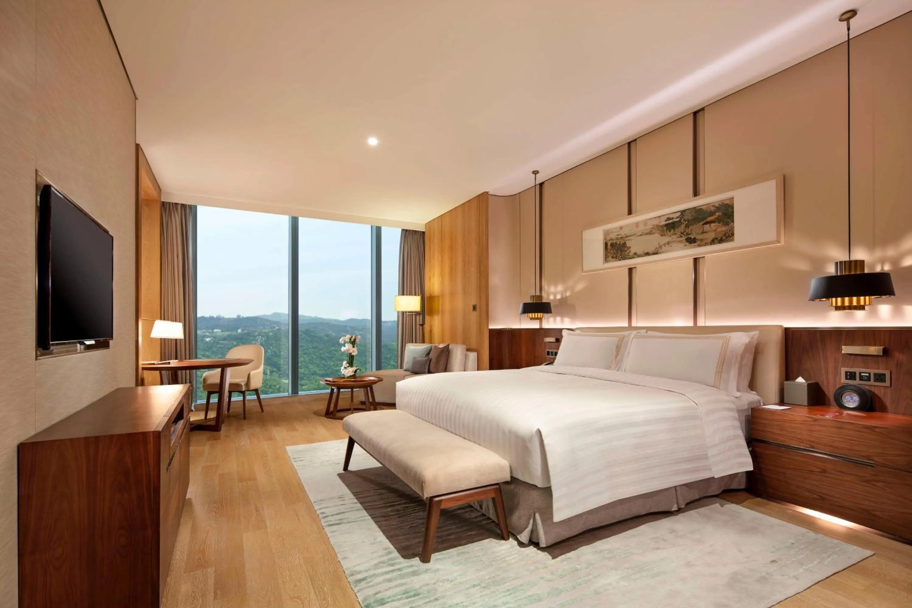 Bedroom, Bed in Conrad Xiamen