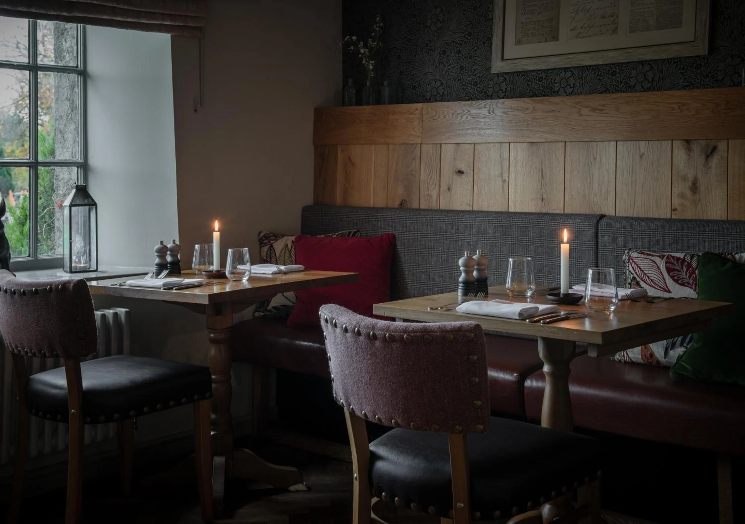 Dining area in The Lister Arms