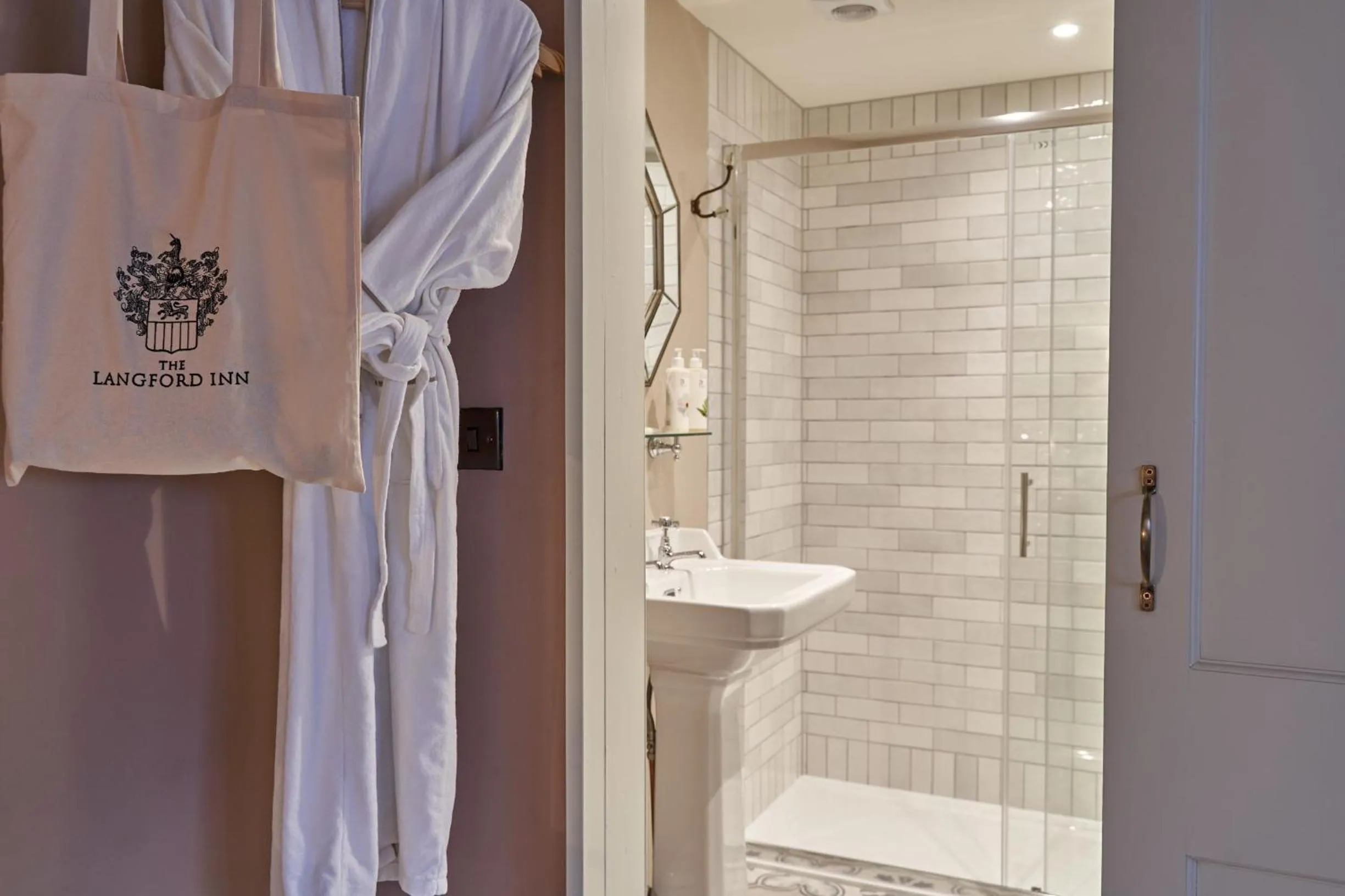 Bathroom in The Langford Inn