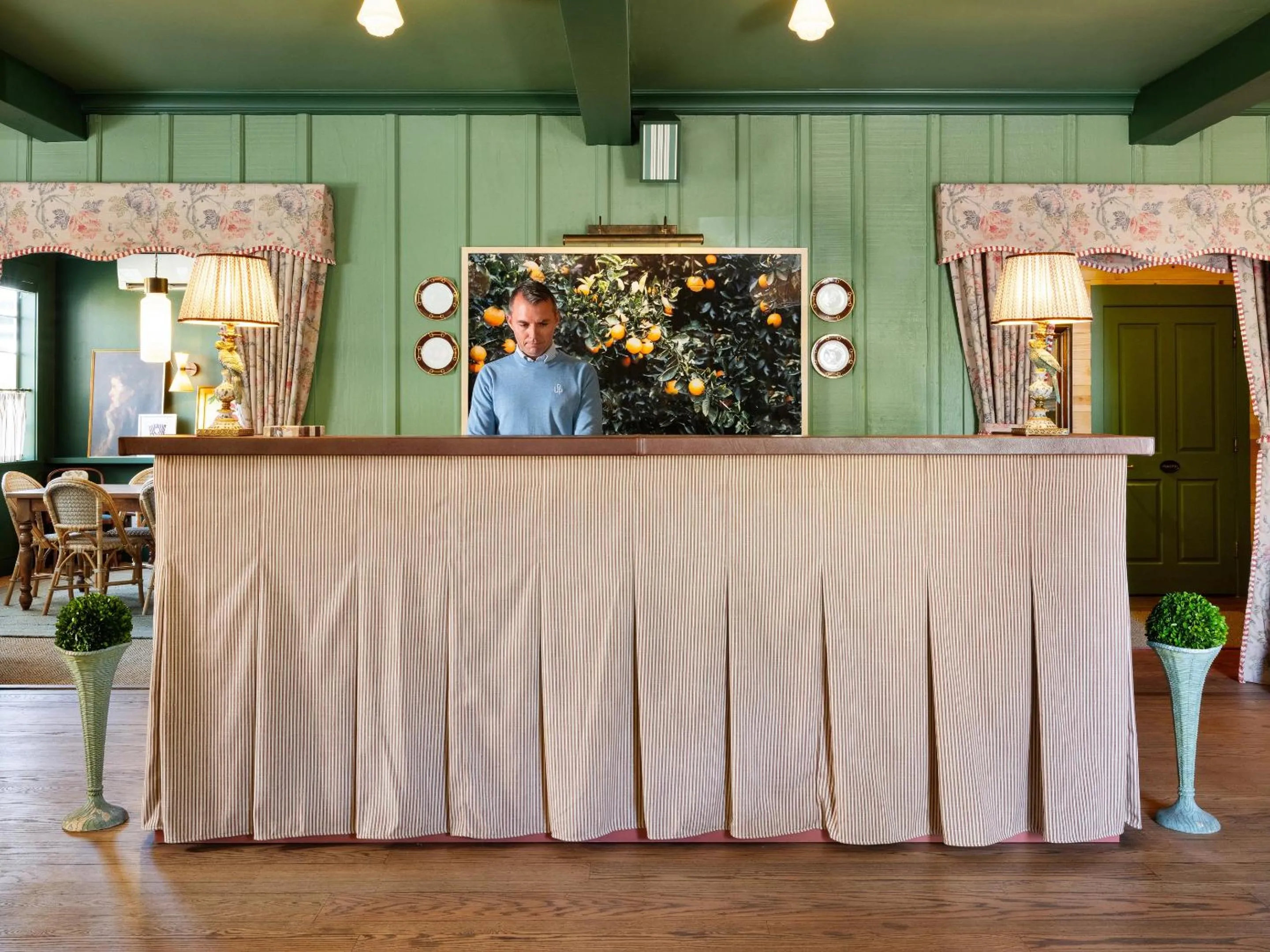 Lobby or reception in Le Petit Pali St Helena