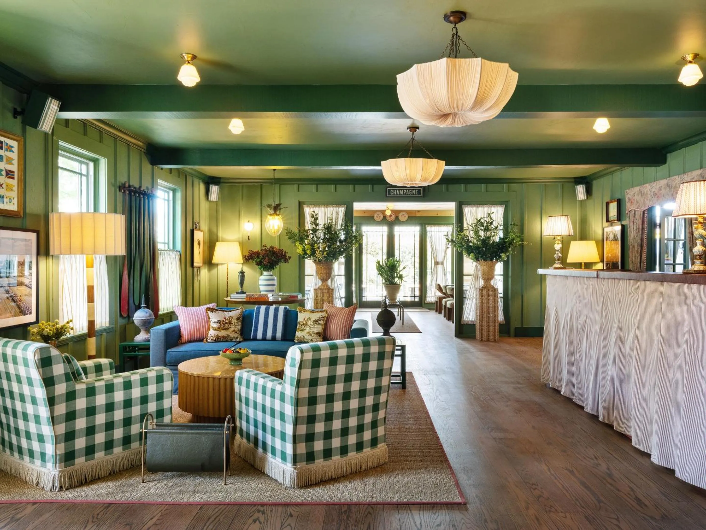Lobby or reception in Le Petit Pali St Helena