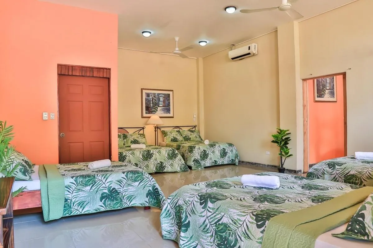 Bed in Pacifico Loft Hotel