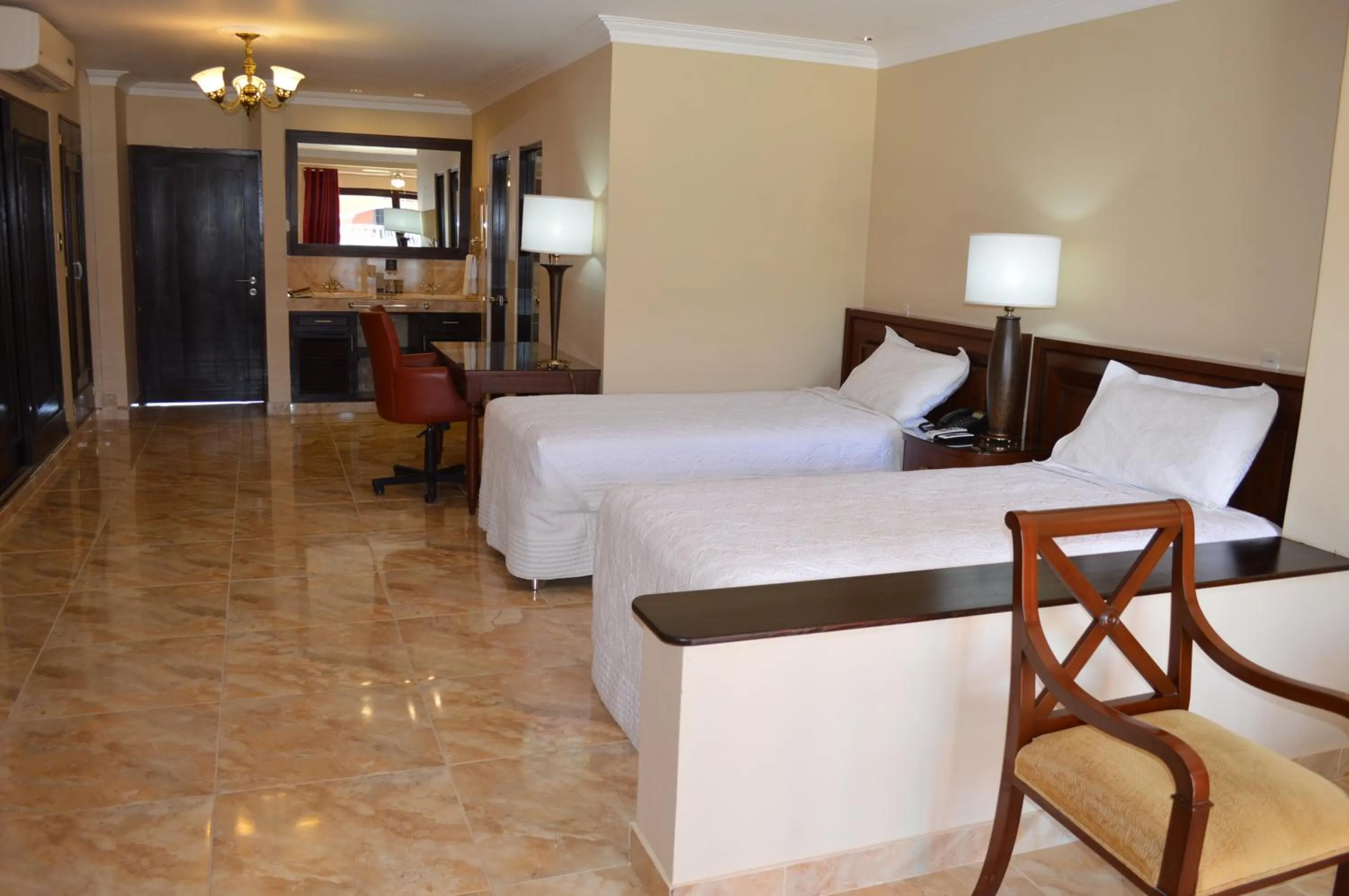 Bed in Hacienda San Juan Resort