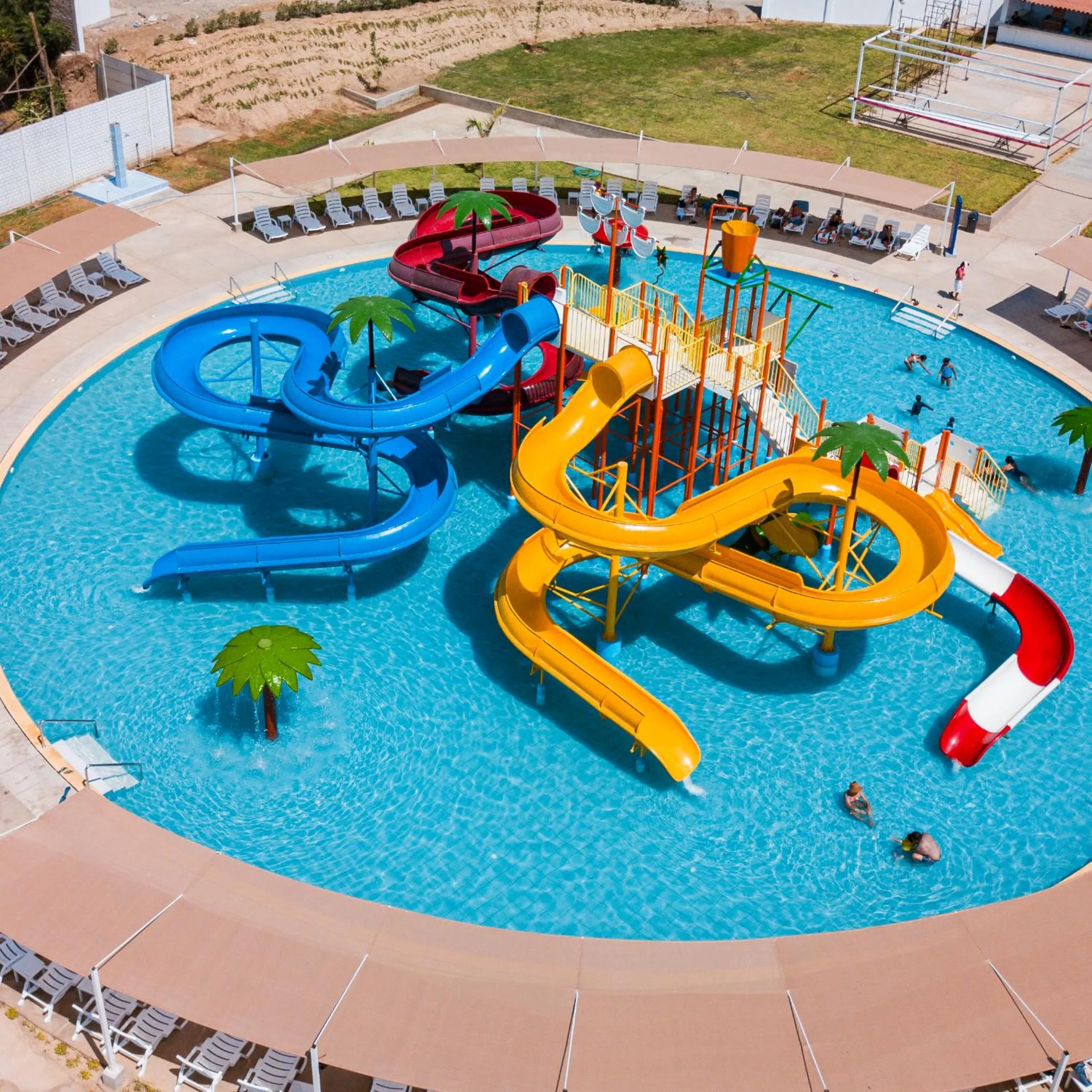 Aqua park in Hacienda San Juan Resort
