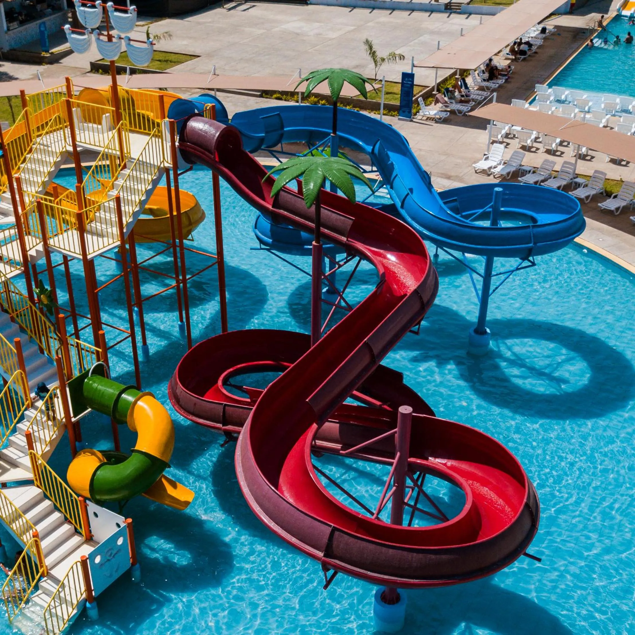 Aqua park in Hacienda San Juan Resort
