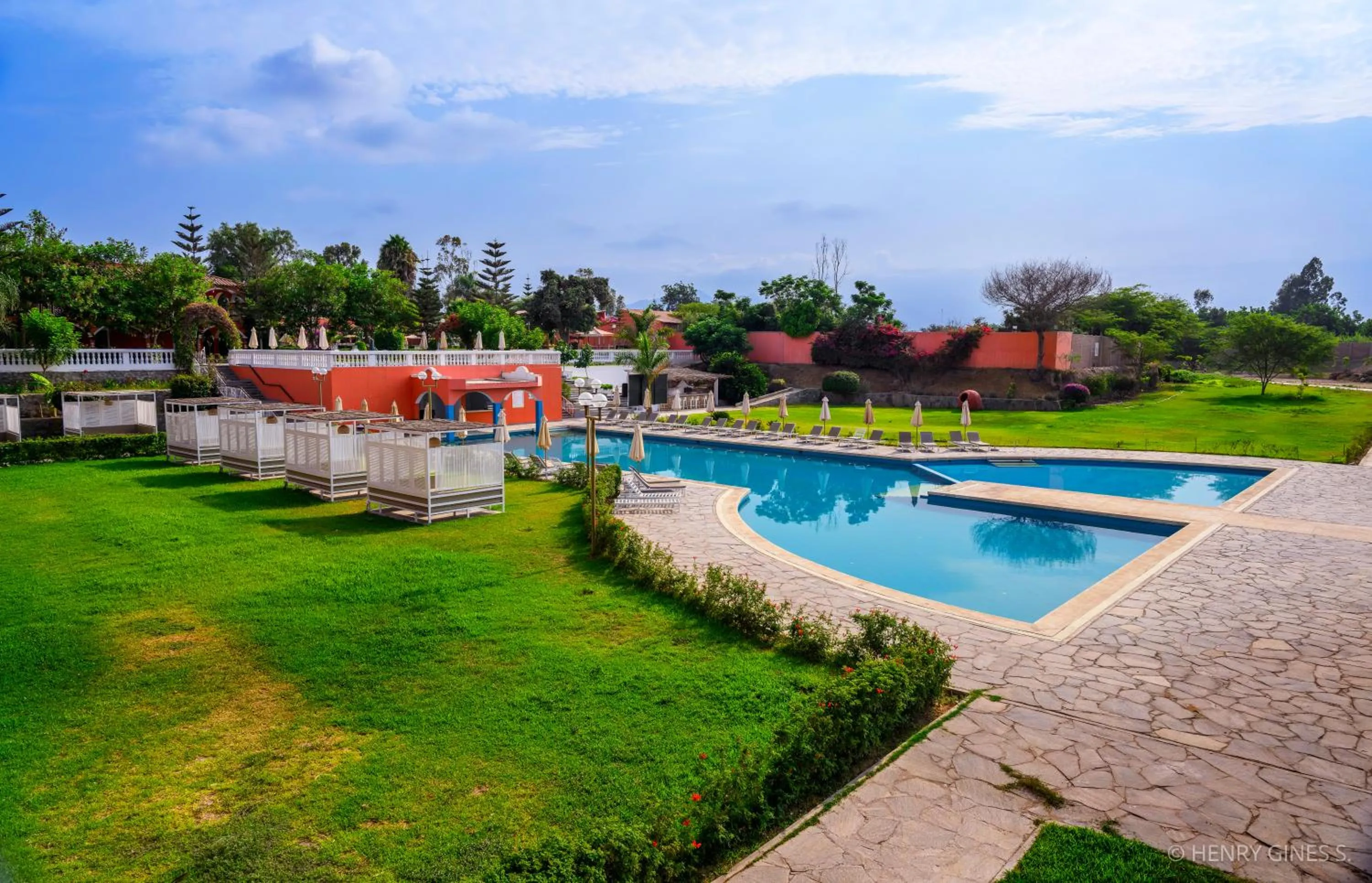 Swimming pool in Hacienda San Juan Resort