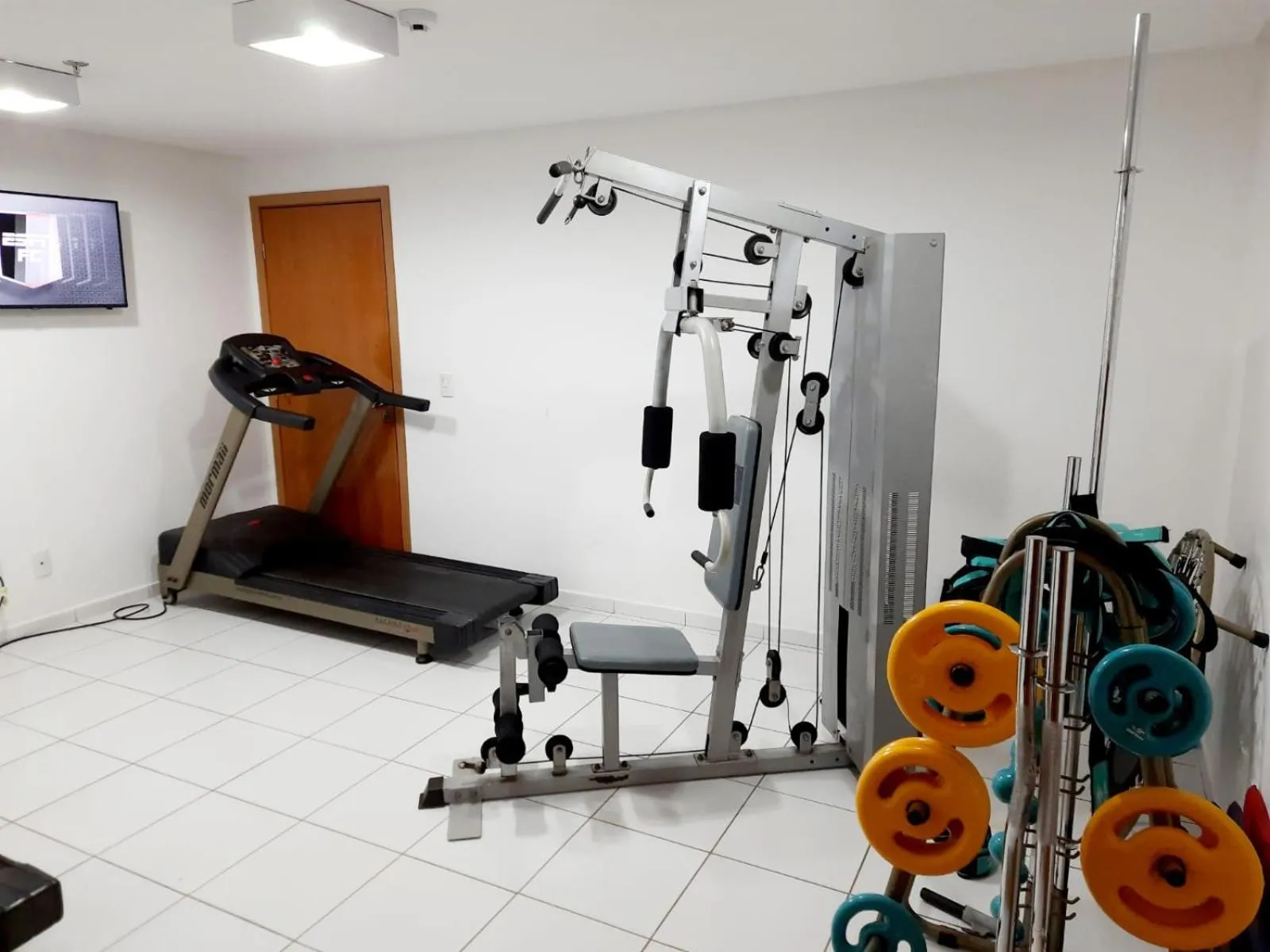 Fitness centre/facilities in Ibiza Plaza Hotel