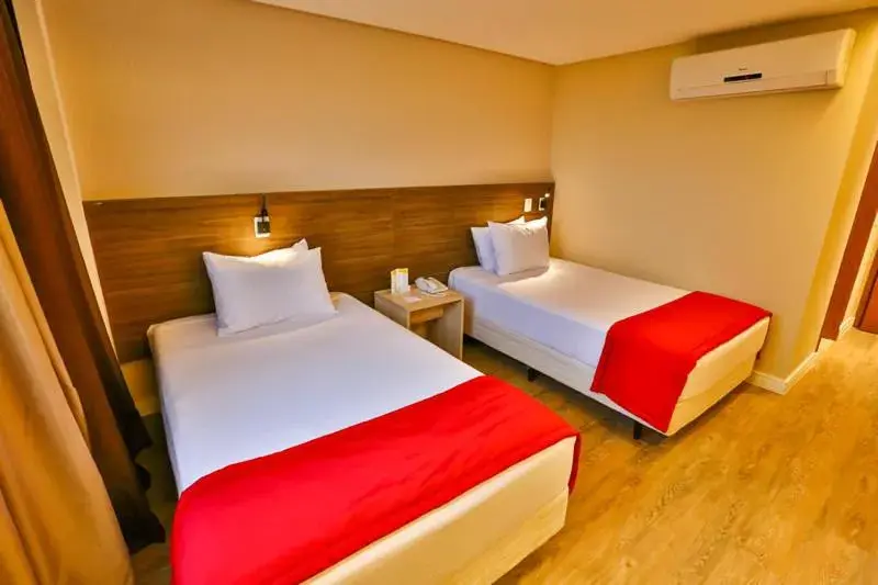 Bed in Ibiza Plaza Hotel Bed in Ibiza Plaza Hotel