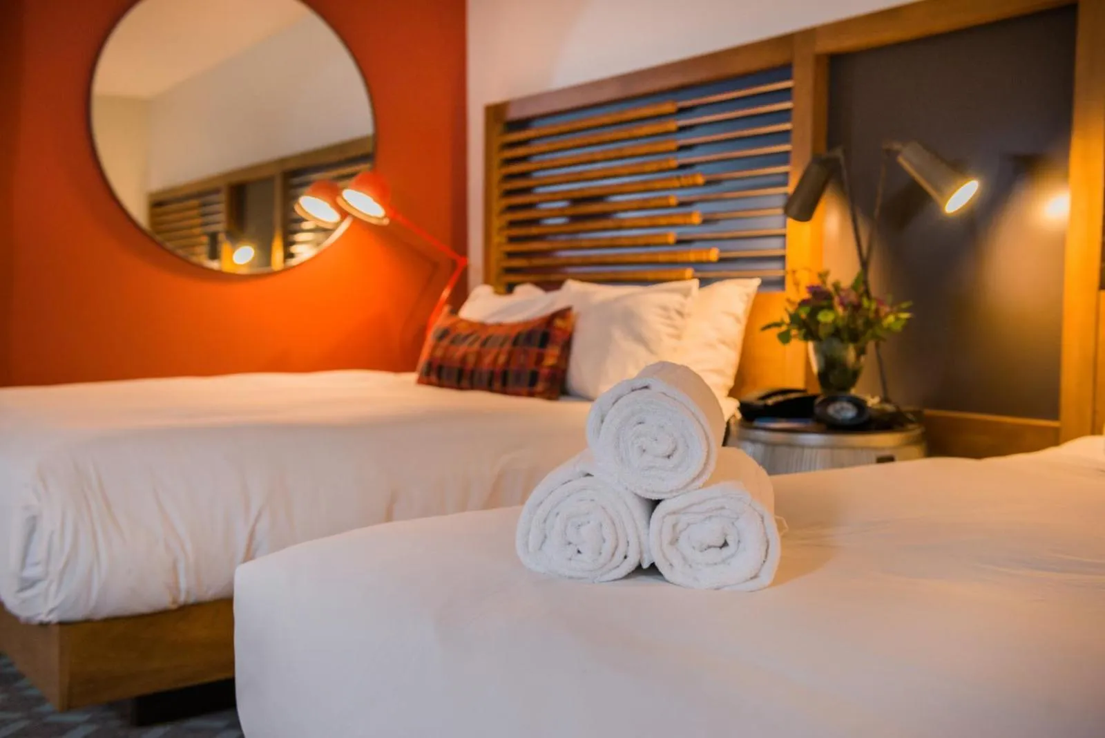 Bed in Chaminade Resort & Spa