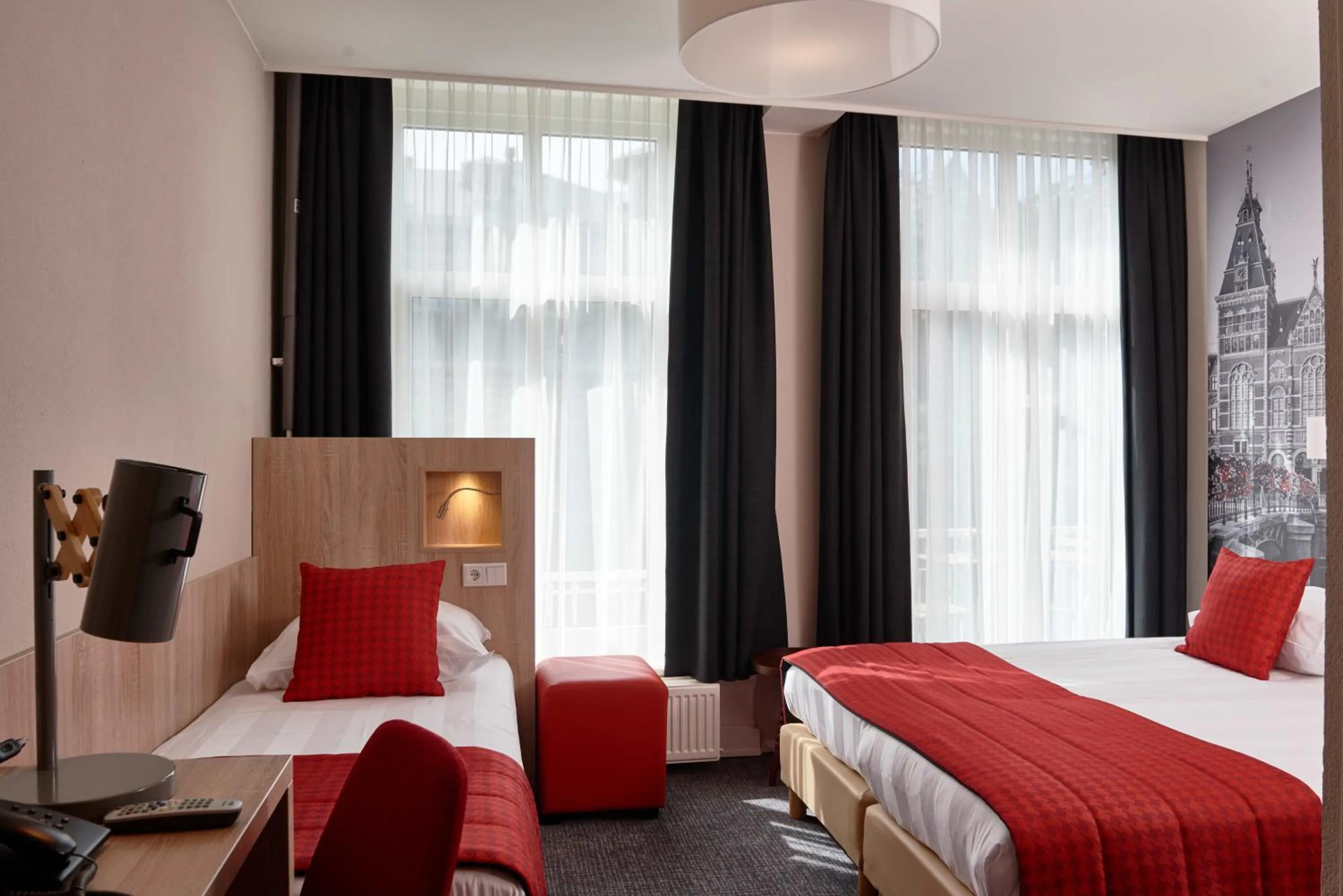 Bedroom in Prinsenhotel