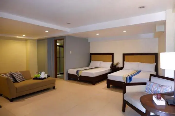 Bed in Subic Grand Seas Resort Bed in Subic Grand Seas Resort