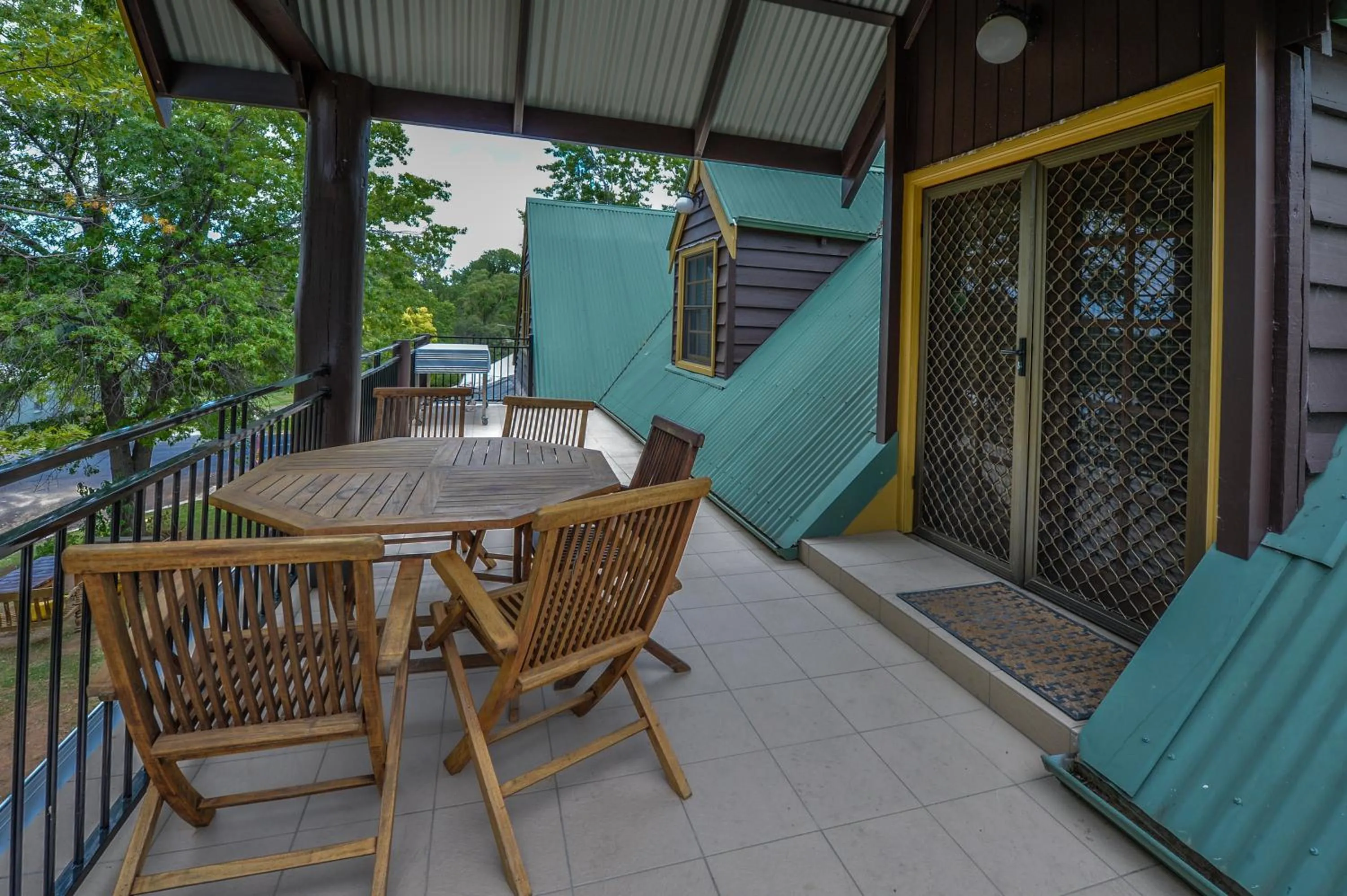 Balcony/Terrace in Gold Mine Guest House and Cafe