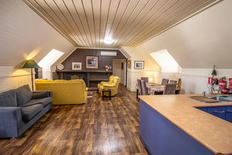 Living room in Gold Mine Guest House and Cafe