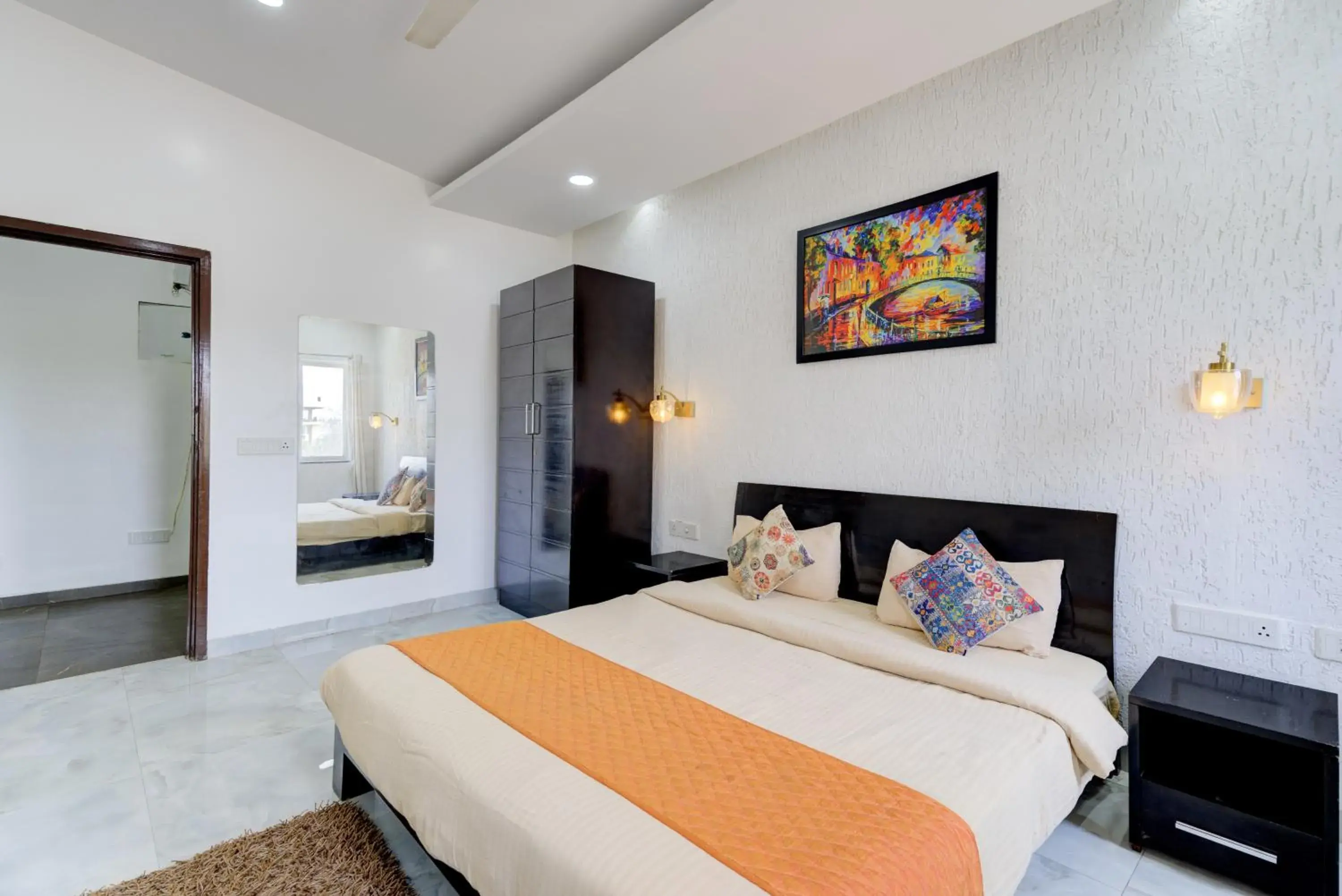 Two-Bedroom Deluxe Apartment with Balcony in Eternal wave by HappyInch Two-Bedroom Deluxe Apartment with Balcony in Eternal wave by HappyInch