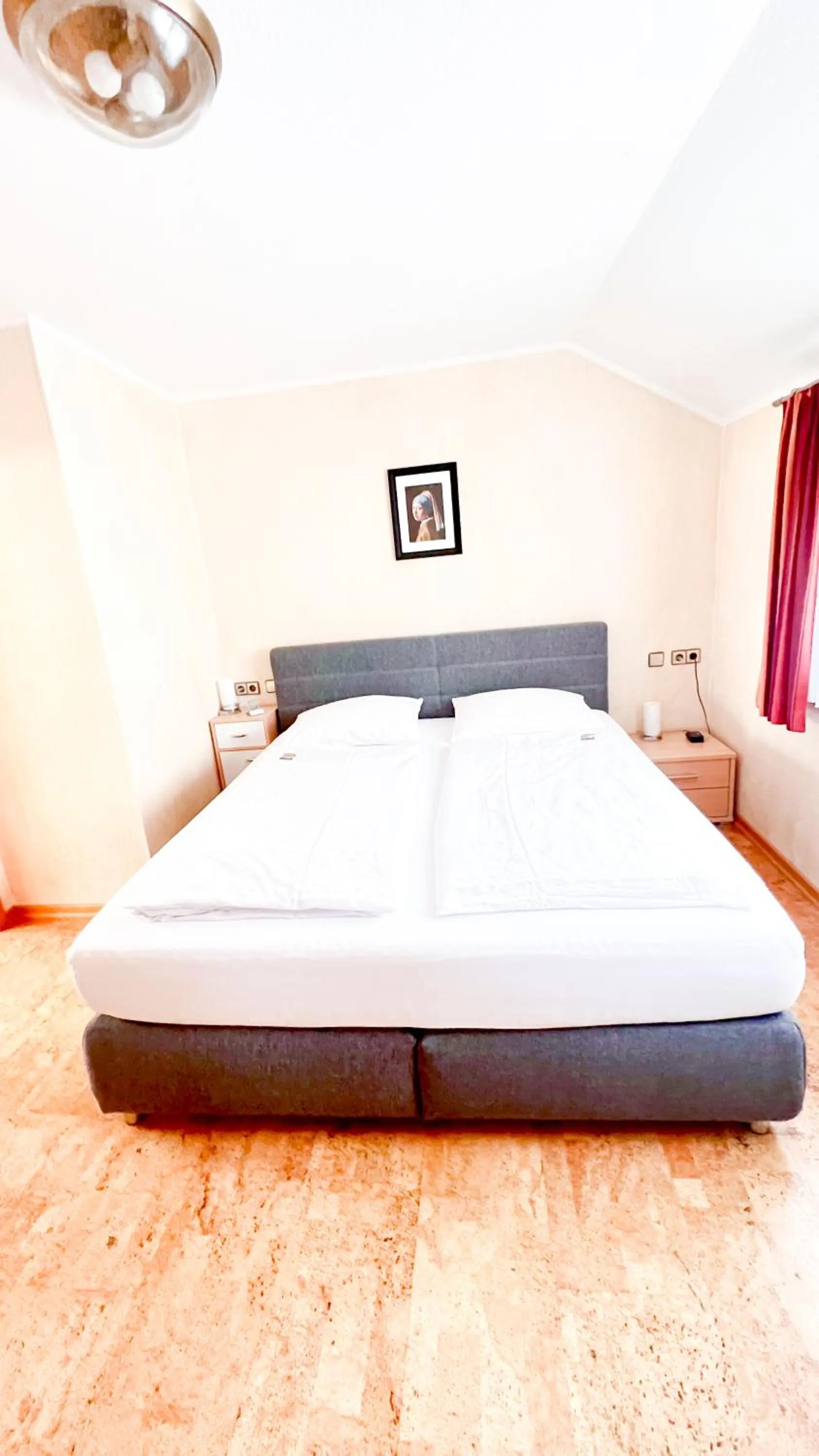 Bed in Hotel zur Loreley - Garni