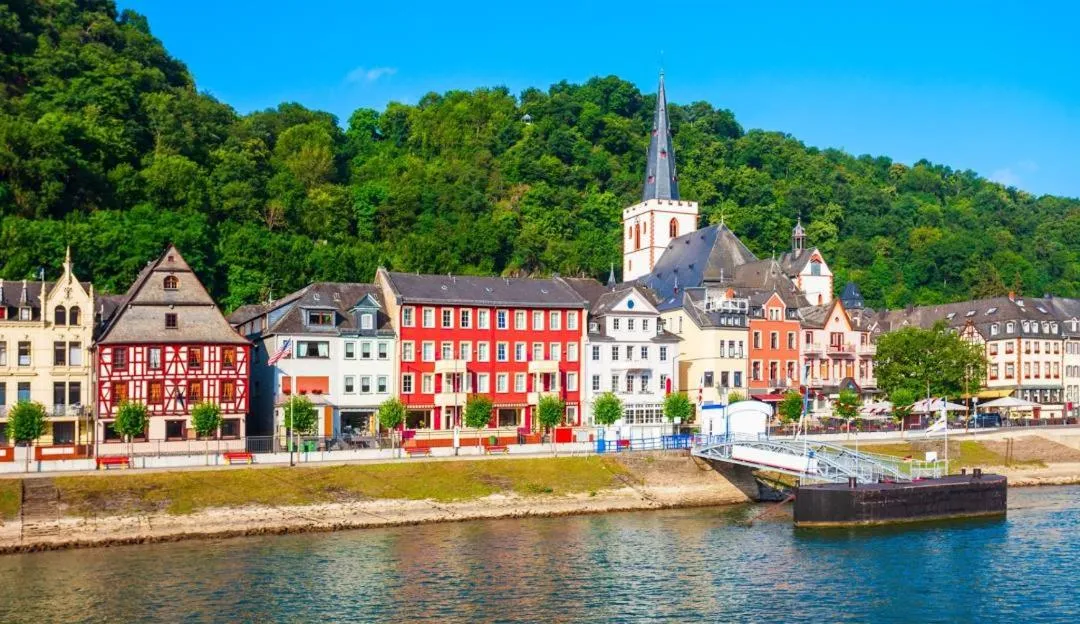 Location in Hotel zur Loreley - Garni