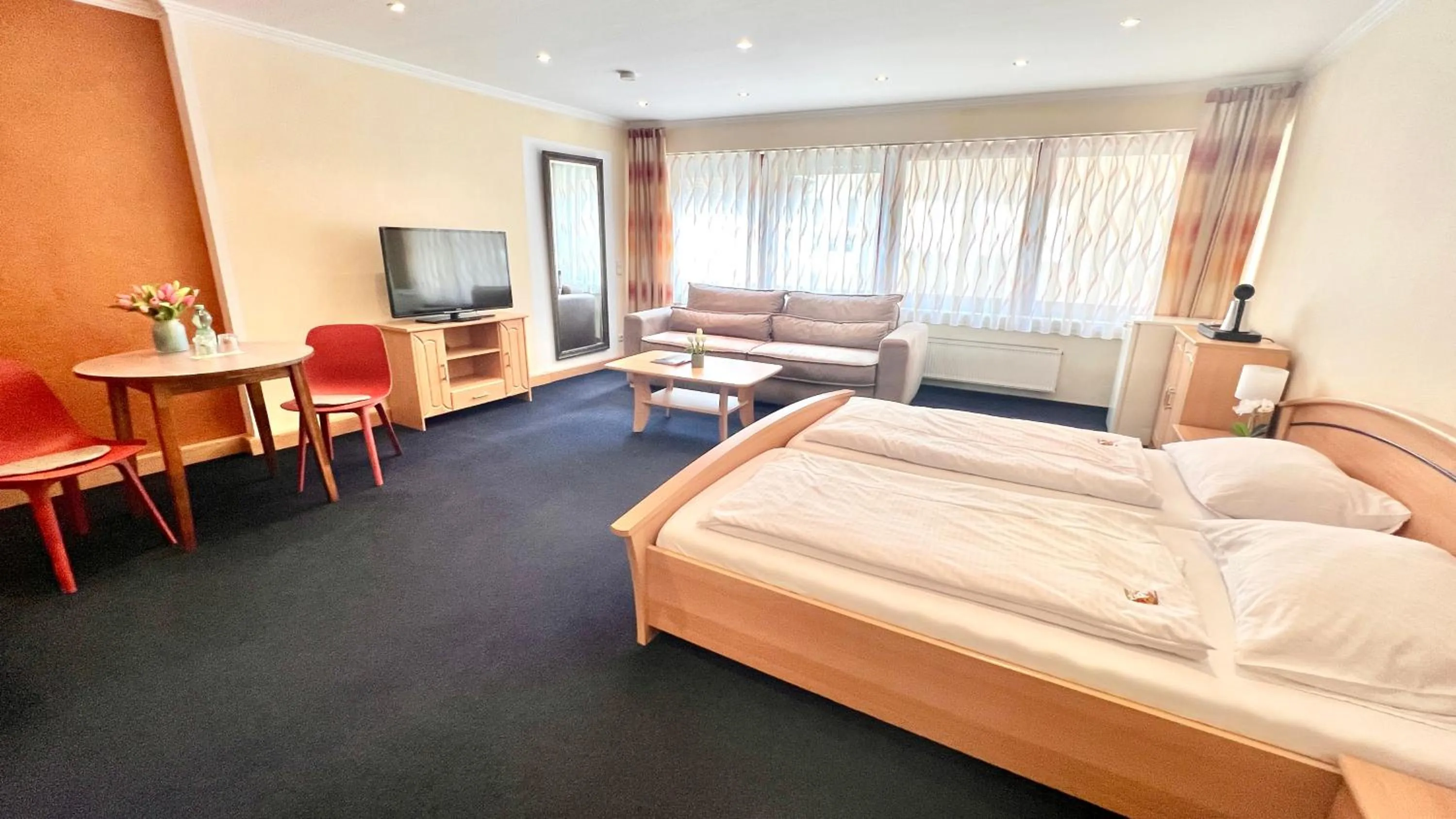 Bed in Hotel zur Loreley - Garni