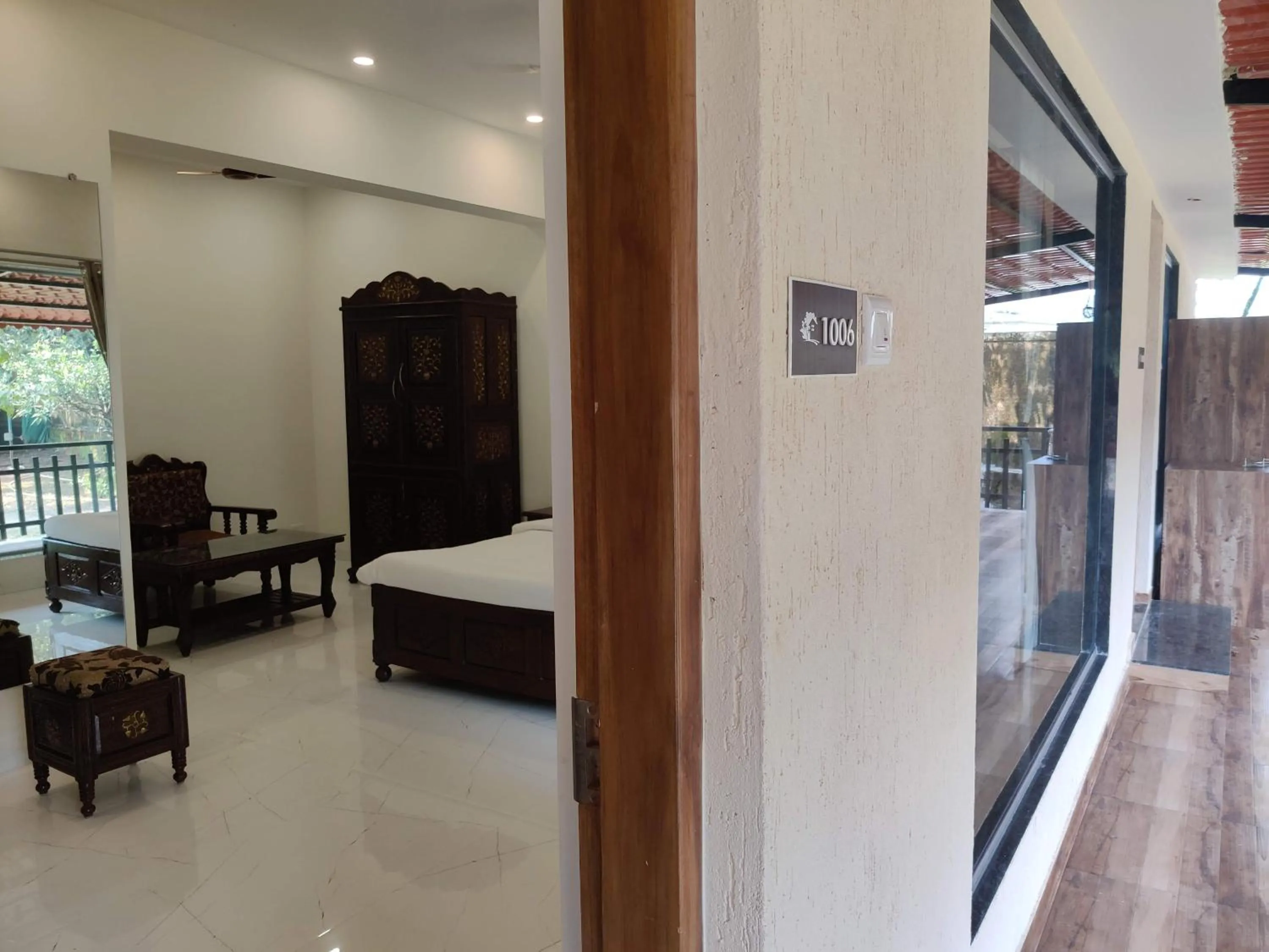 Bedroom, Bed in Pushp Vatika Resort & Lawns