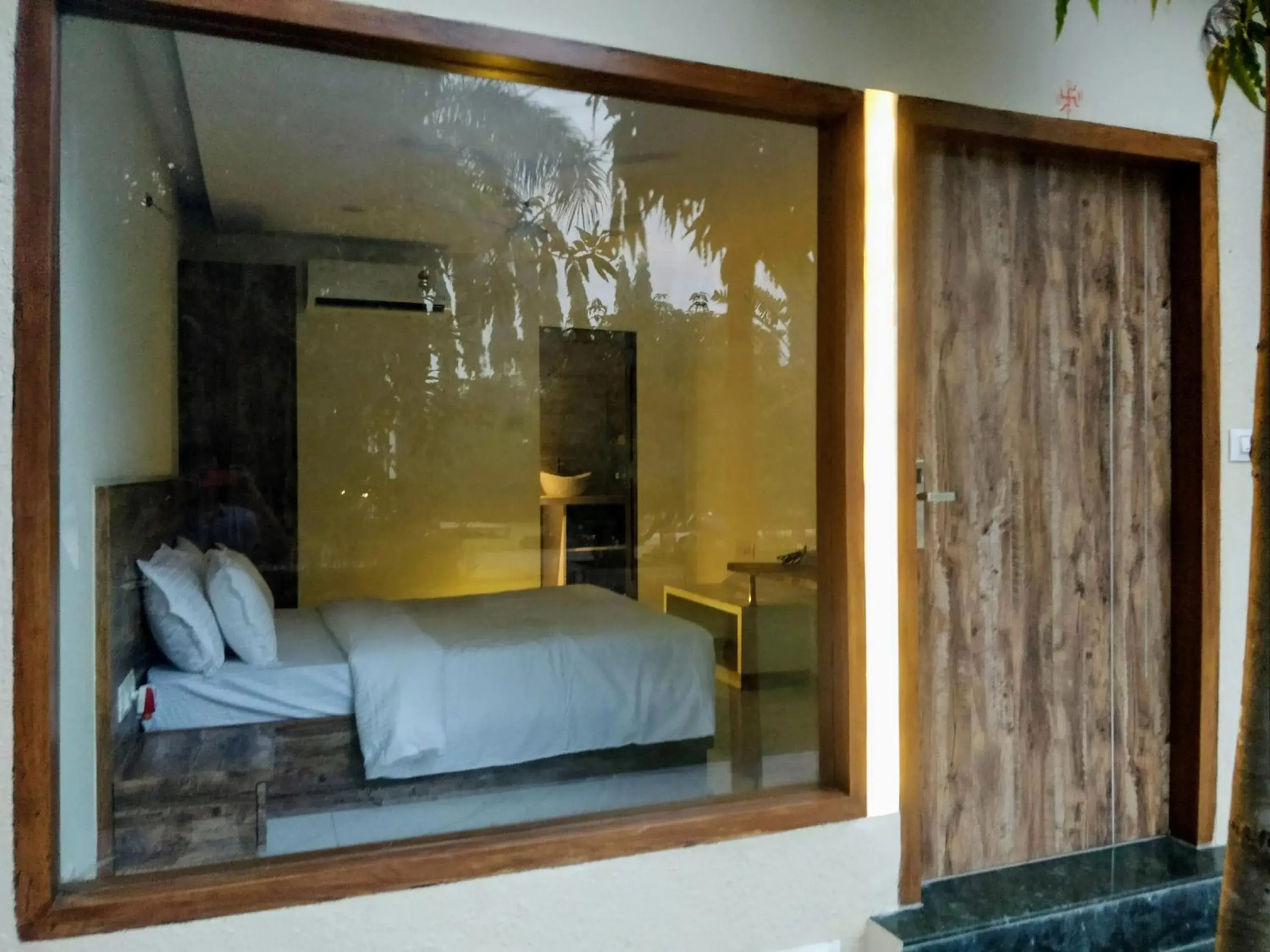 Bed in Pushp Vatika Resort & Lawns Bed in Pushp Vatika Resort & Lawns