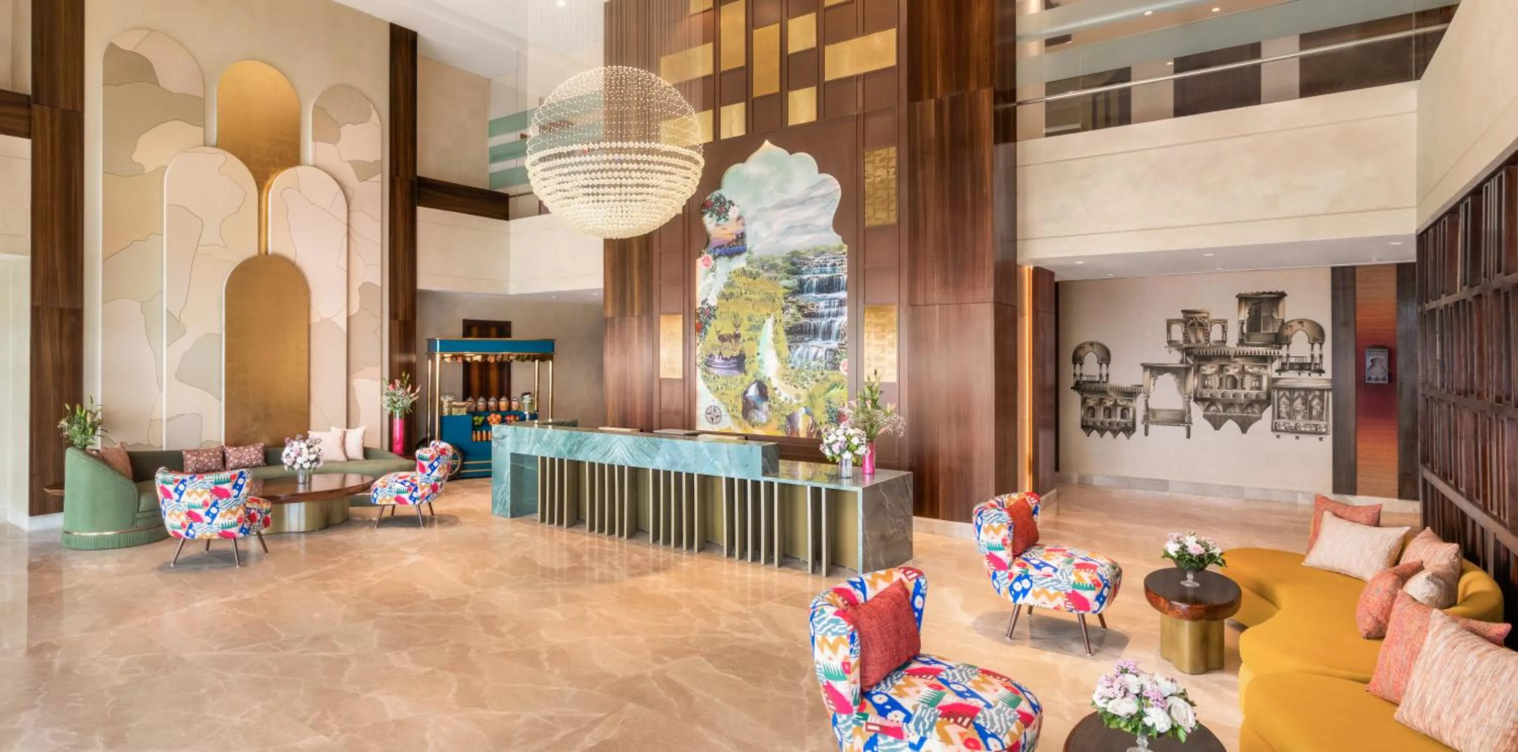 Lobby or reception in Gateway Dehradun