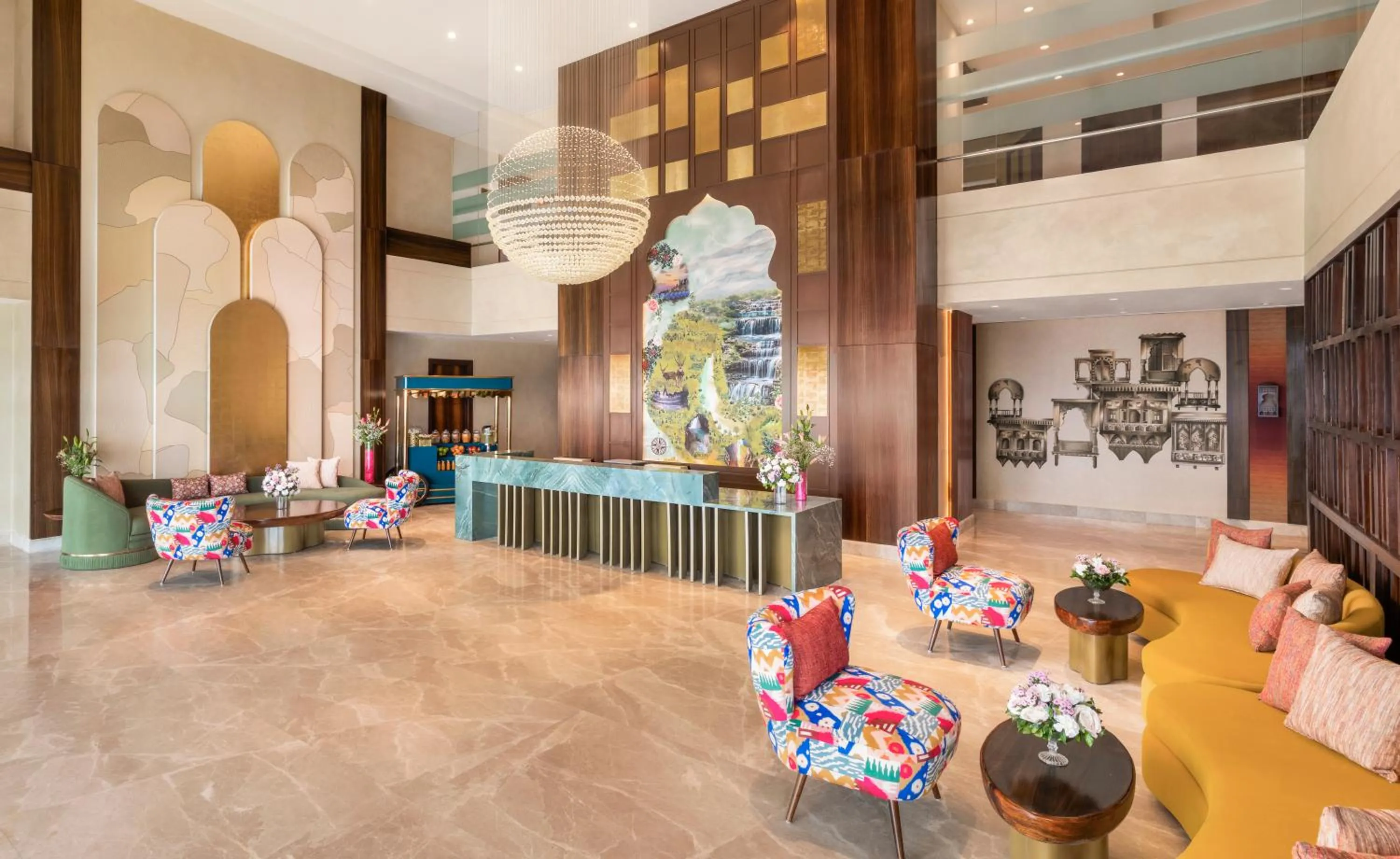 Lobby or reception in Gateway Dehradun