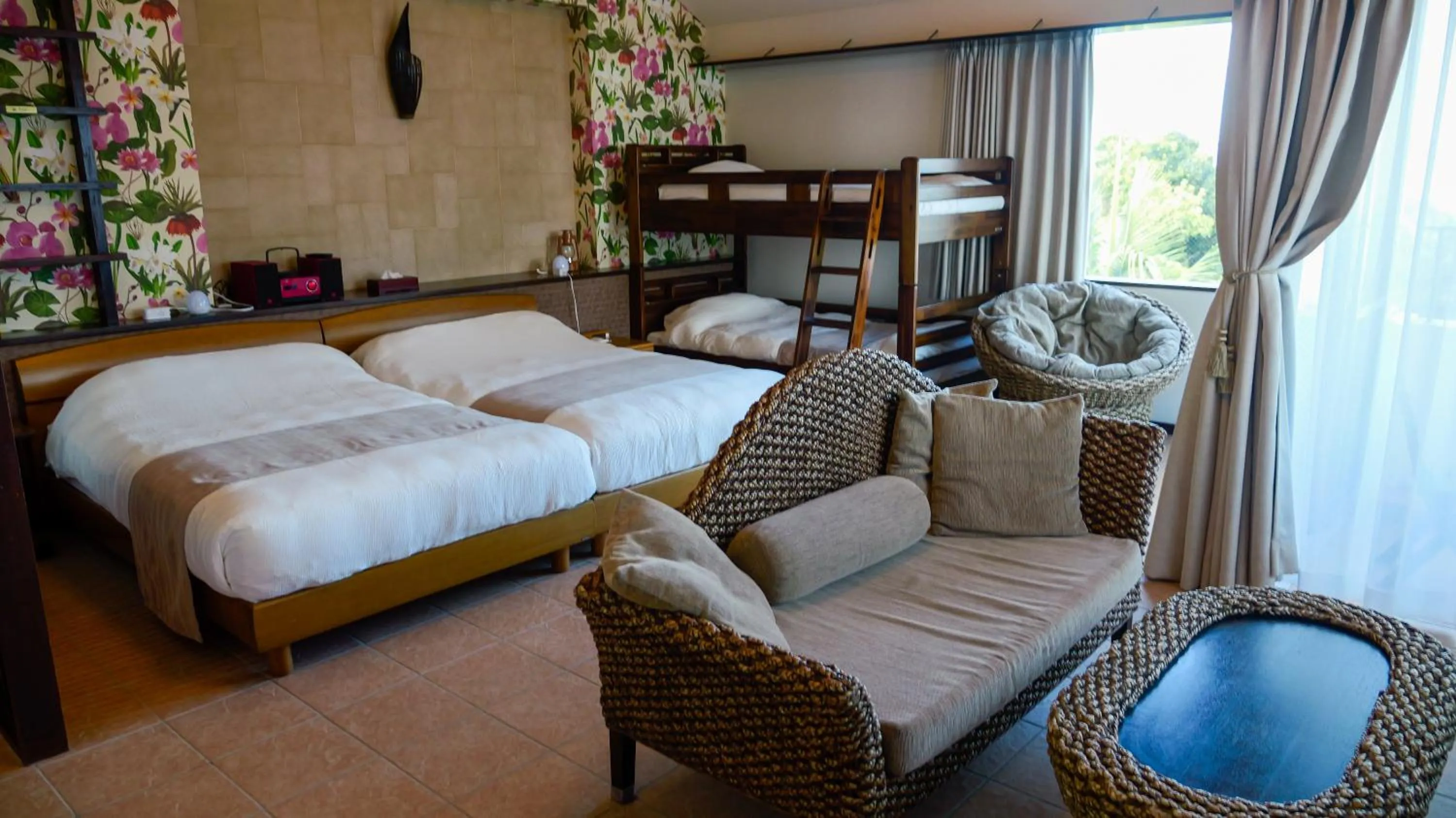 Photo of the whole room, Bed in Sky Ocean - Ishigaki Eco-Resort - Newly Renovated