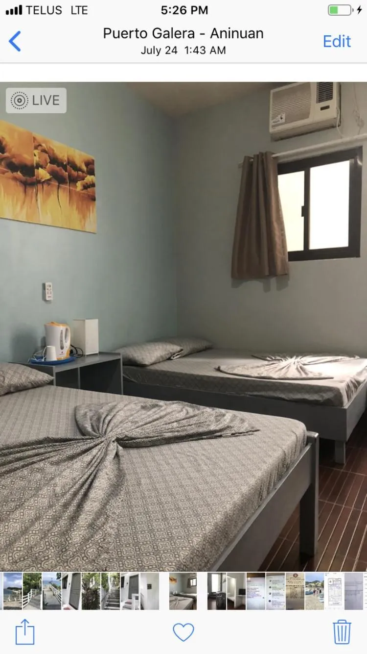 Bed in Playa Blanca Beach Resort