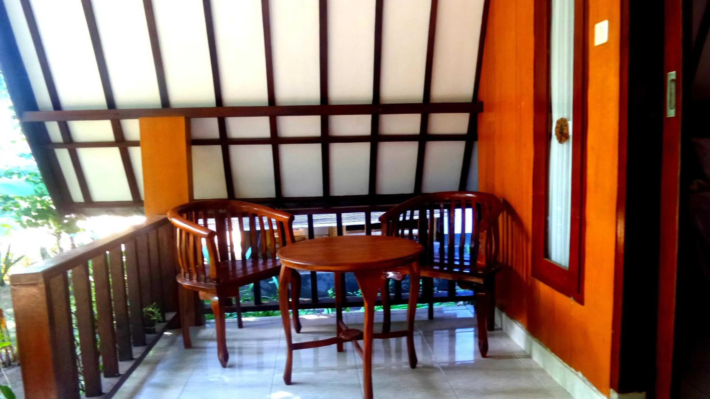 Balcony/Terrace in Ina Gili Guesthouse