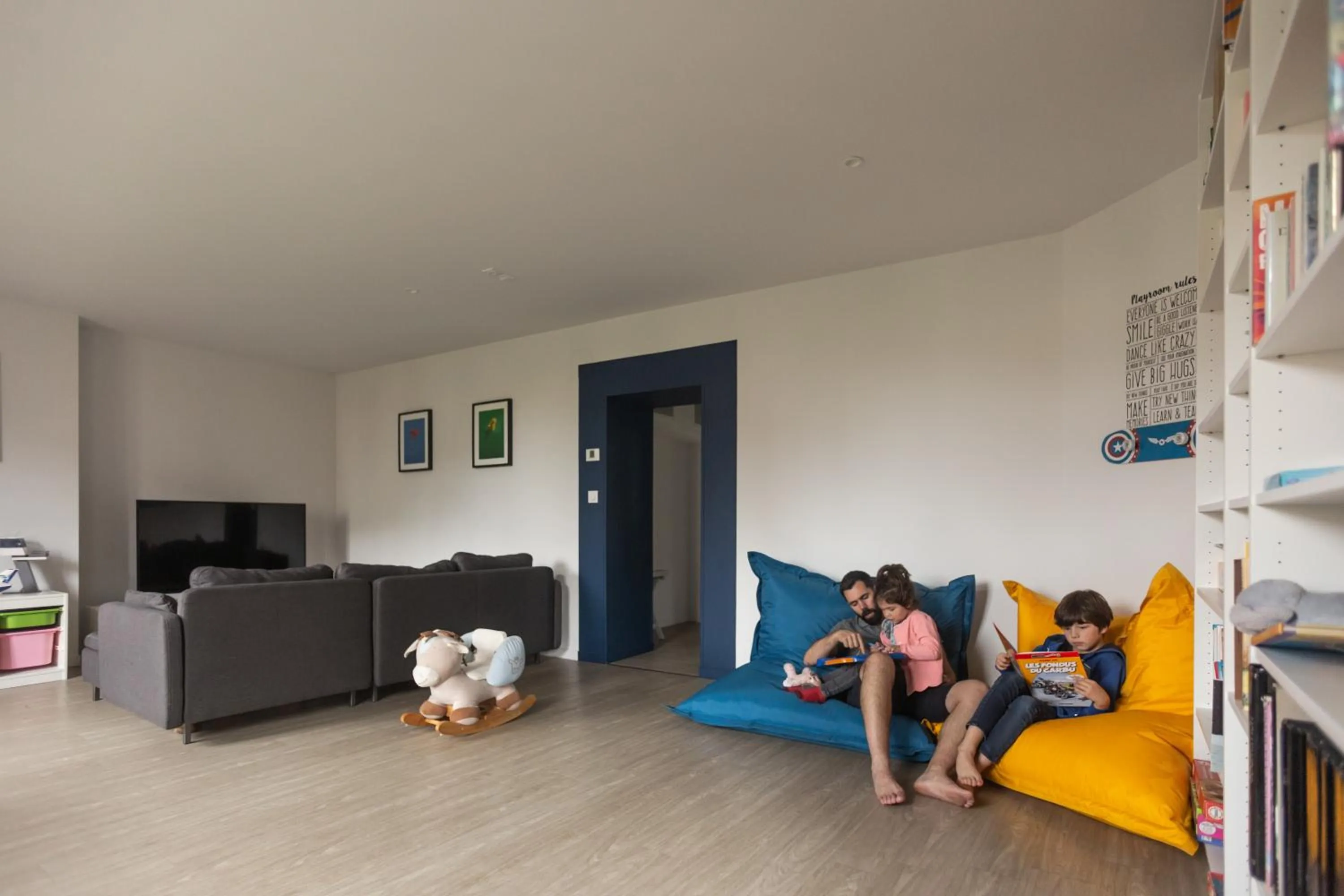 Seating area in B&B La Maison de Julia