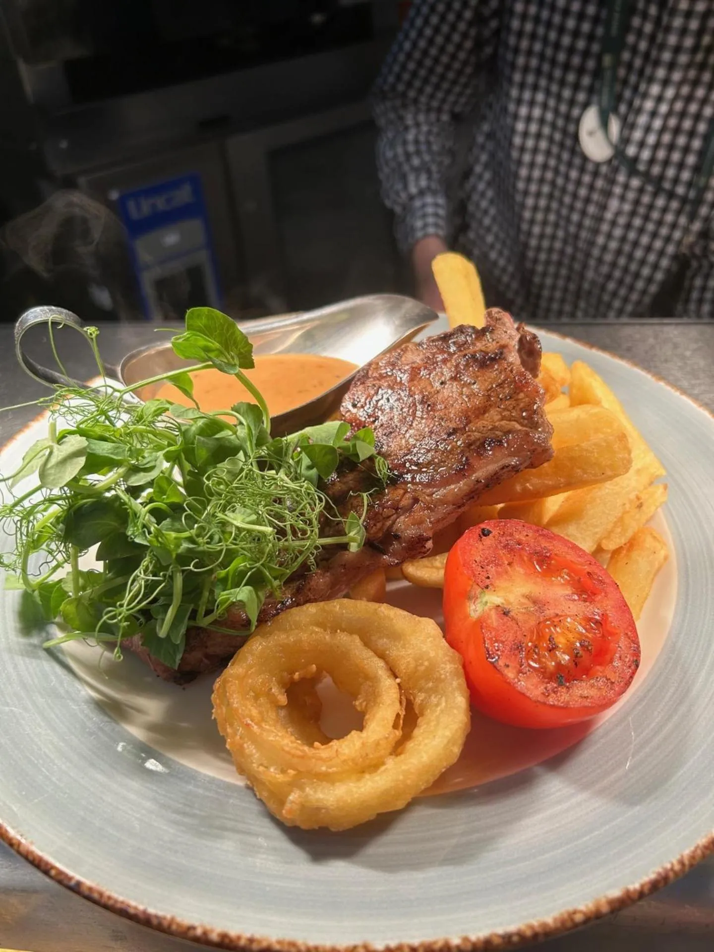 Food close-up in Anchor Inn by Greene King Inns