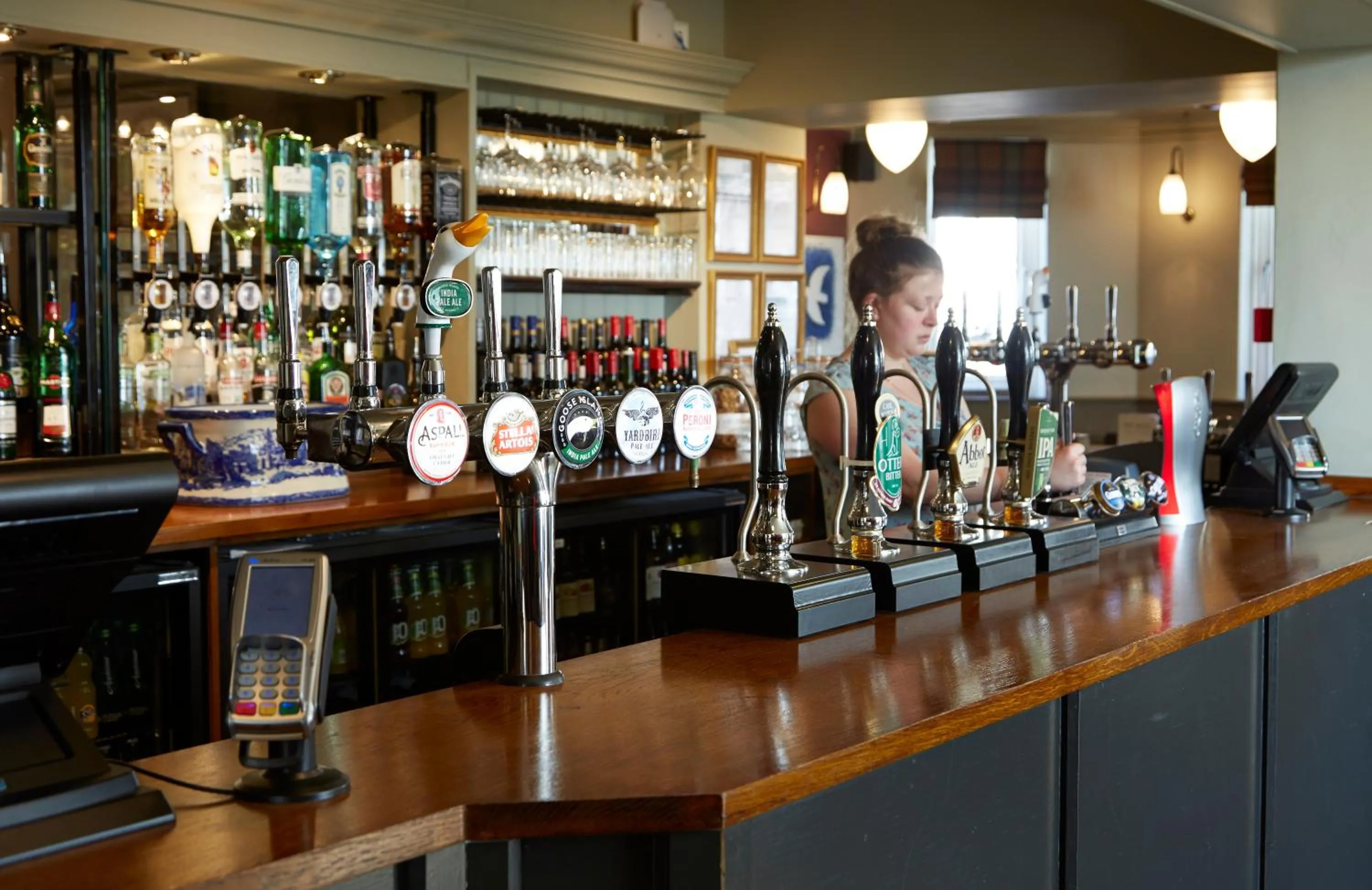 Staff in Anchor Inn by Greene King Inns