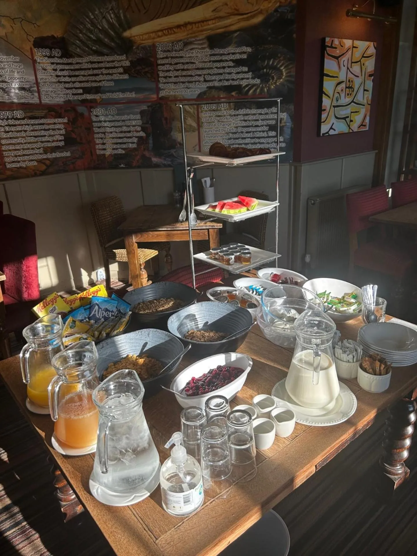 Buffet breakfast in Anchor Inn by Greene King Inns