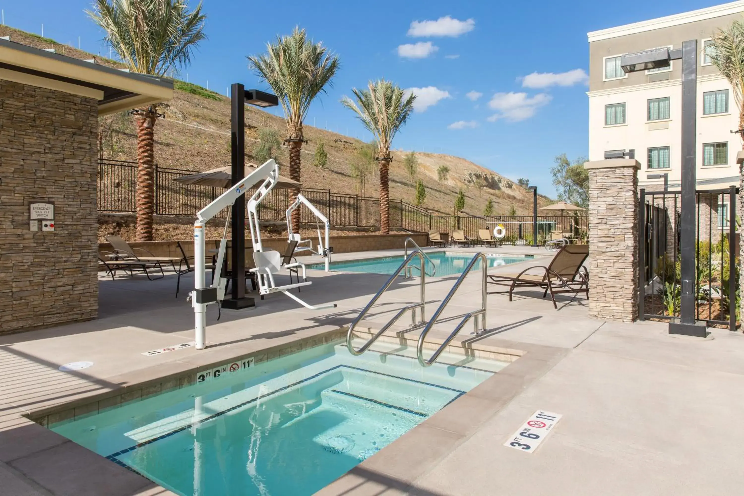 Swimming pool in Staybridge Suites Corona South by IHG Swimming pool in Staybridge Suites Corona South by IHG