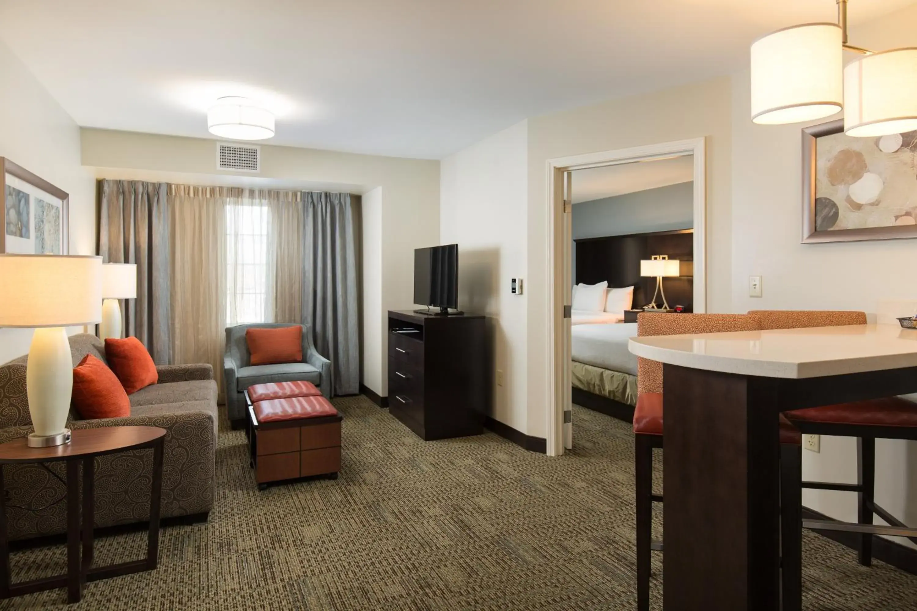 Photo of the whole room, Bed in Staybridge Suites Corona South by IHG Photo of the whole room, Bed in Staybridge Suites Corona South by IHG