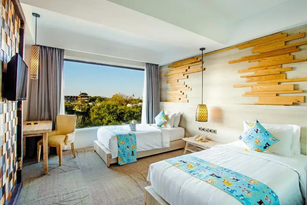 Bed in Jimbaran Bay Beach Resort and Spa by Prabhu Bed in Jimbaran Bay Beach Resort and Spa by Prabhu