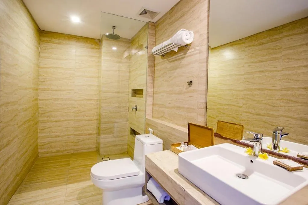 Bathroom in Jimbaran Bay Beach Resort and Spa by Prabhu